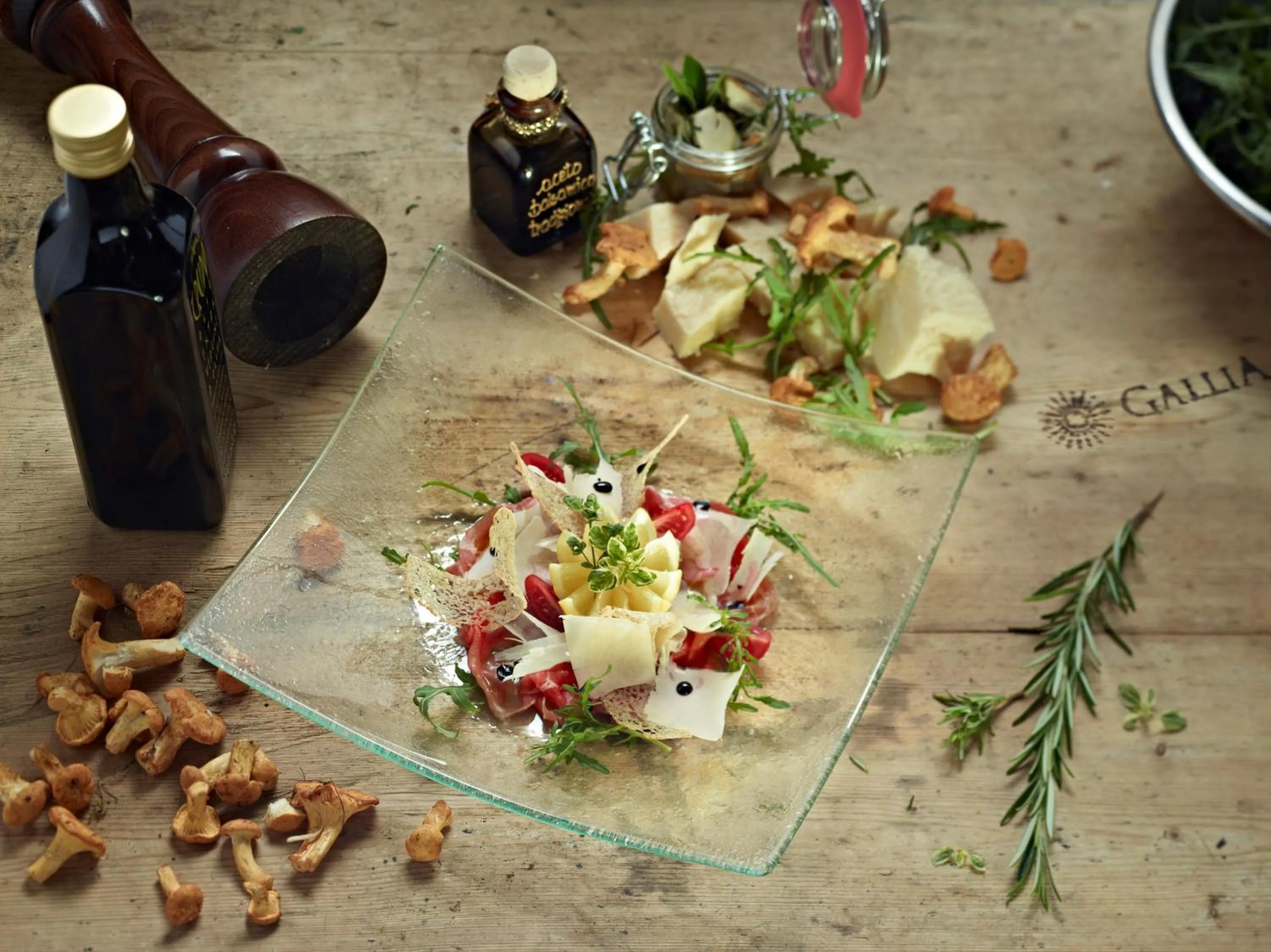 Food in Hotel Gallia