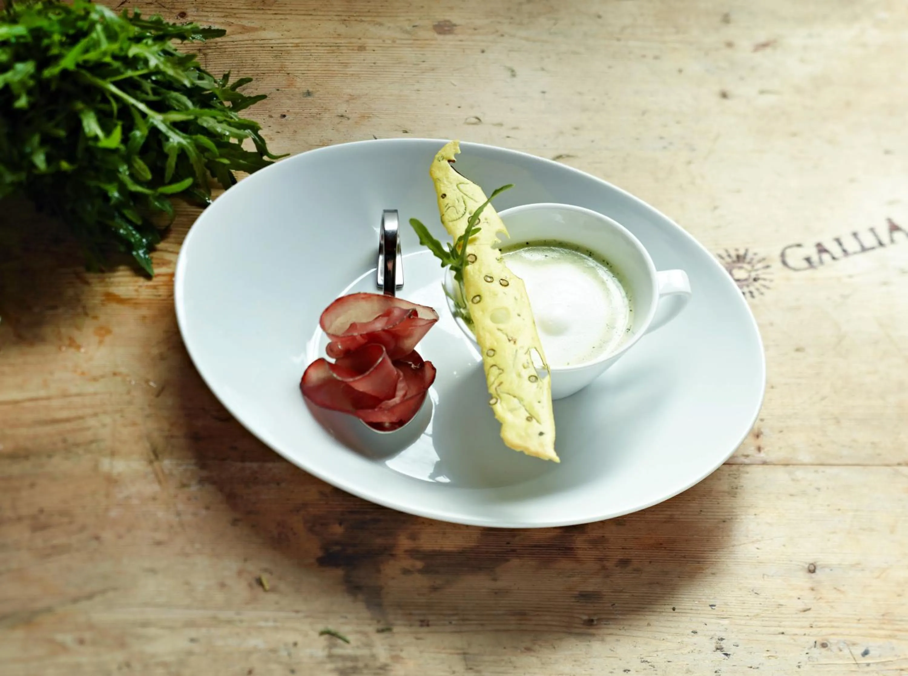 Food in Hotel Gallia