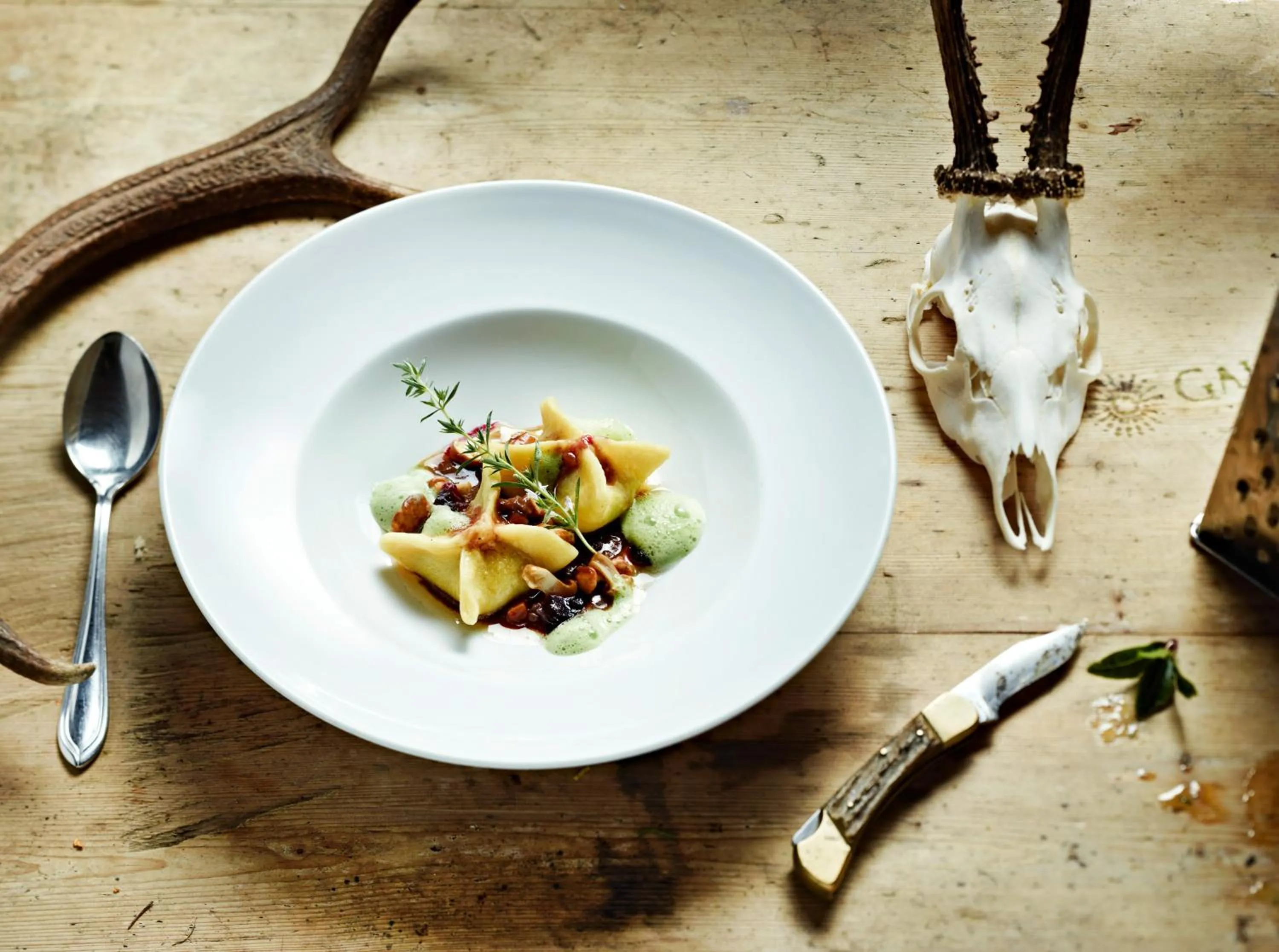 Food in Hotel Gallia