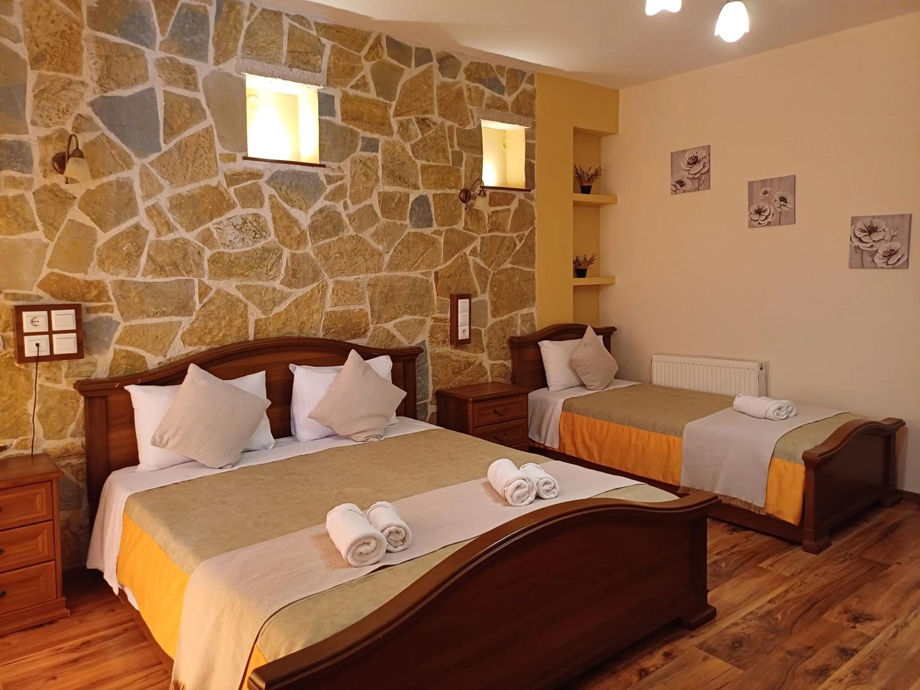 Bedroom, Bed in Agnantio