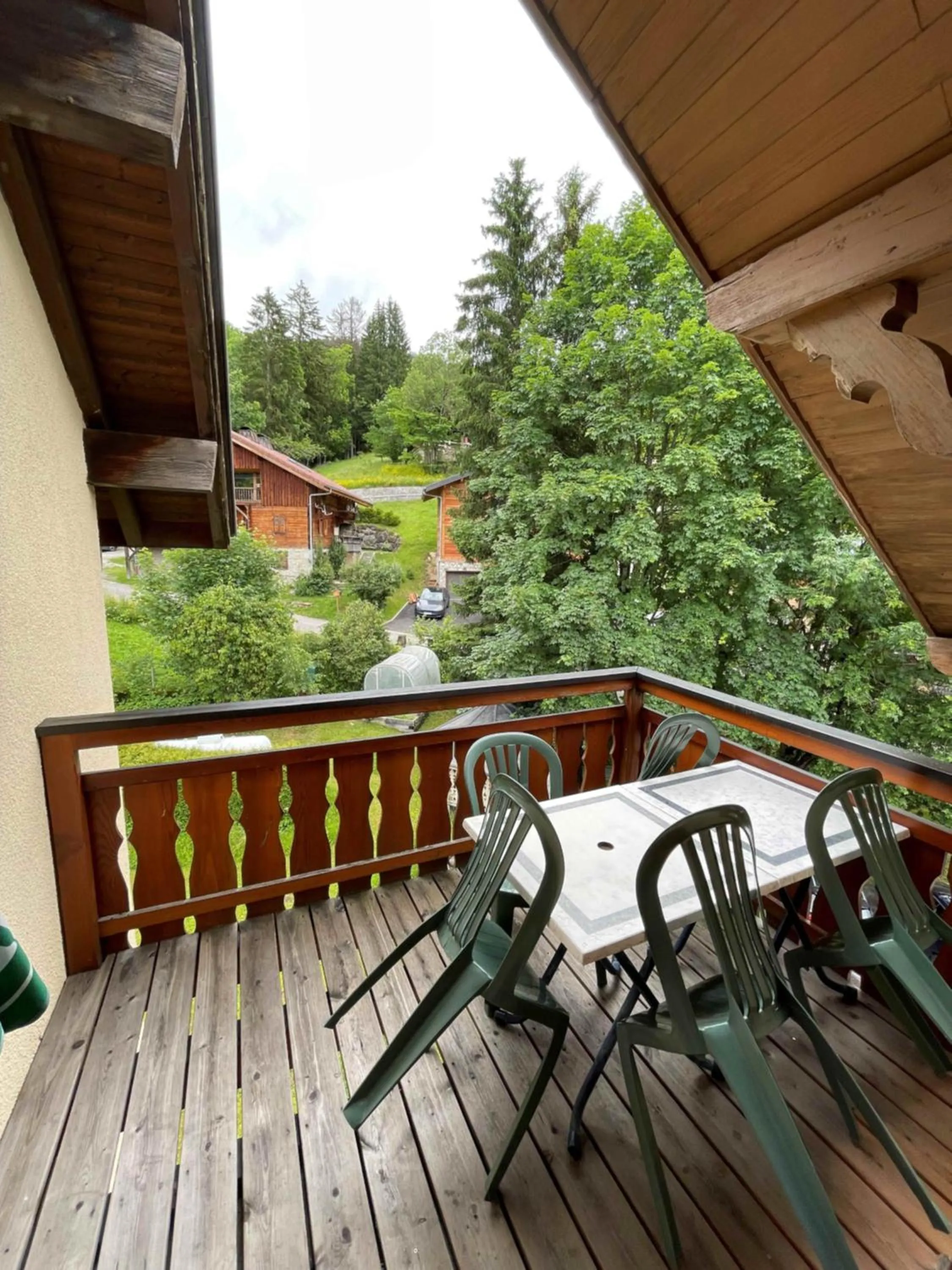 Balcony/Terrace in Logis Hotel & Spa Beau-Site