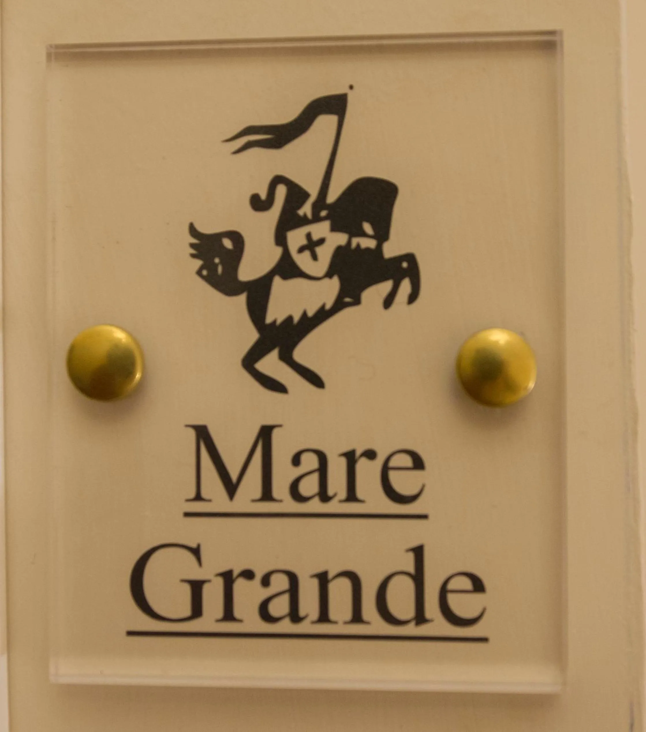 Decorative detail in Passo del Cavaliere