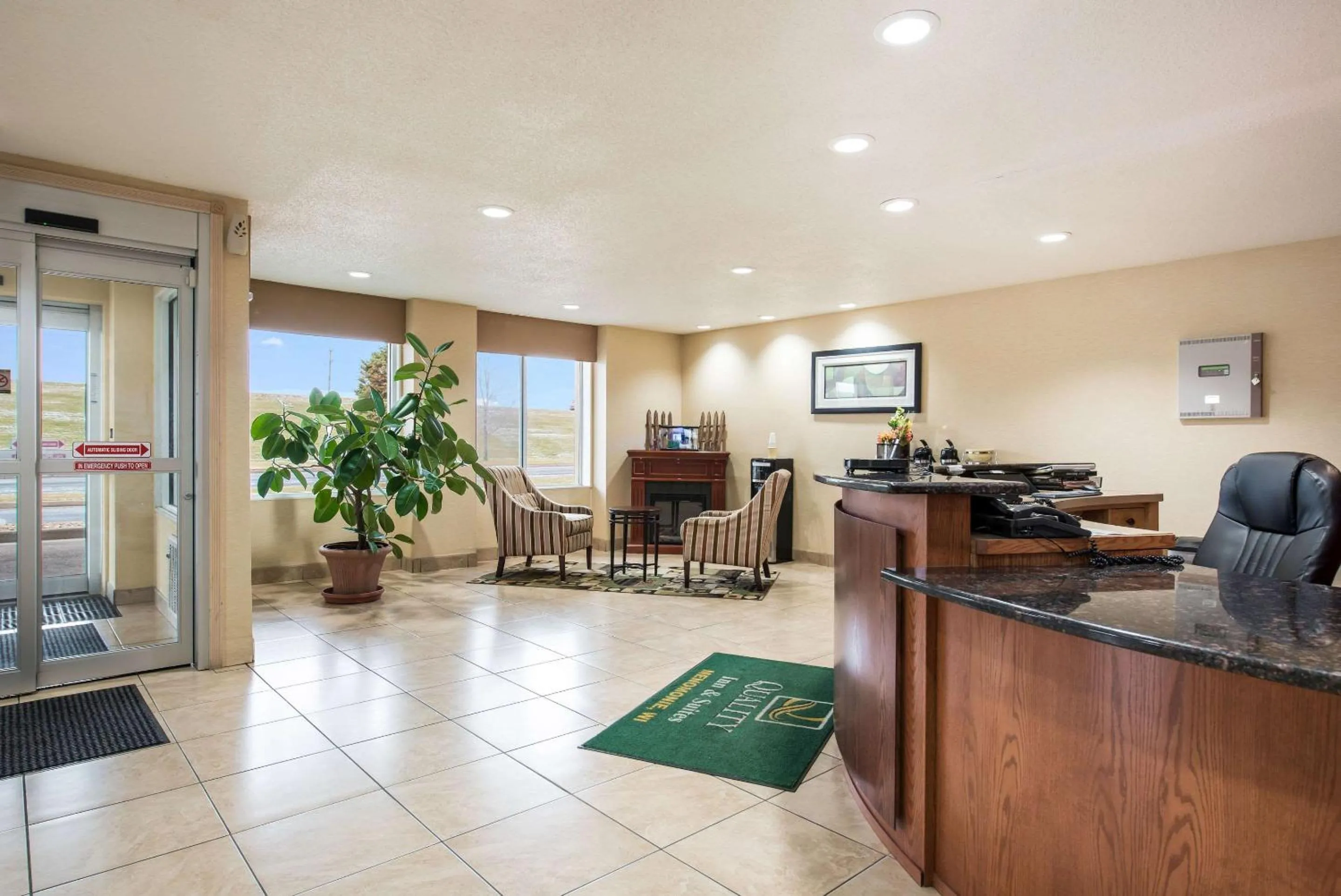 Lobby or reception in Quality Inn & Suites Menomonie
