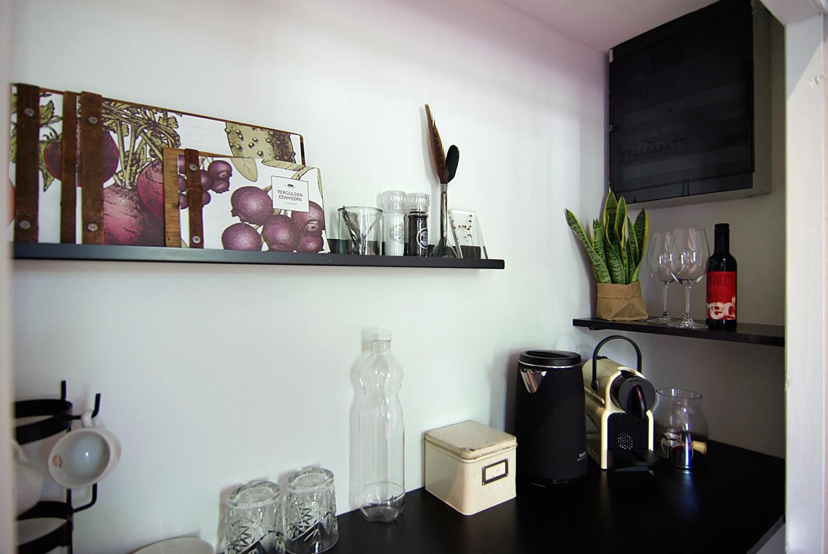 Coffee/tea facilities in Authentic Farmhouse - De Vergulden Eenhoorn