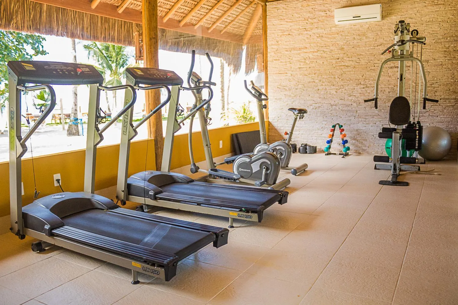 Fitness centre/facilities in Villa dos Corais