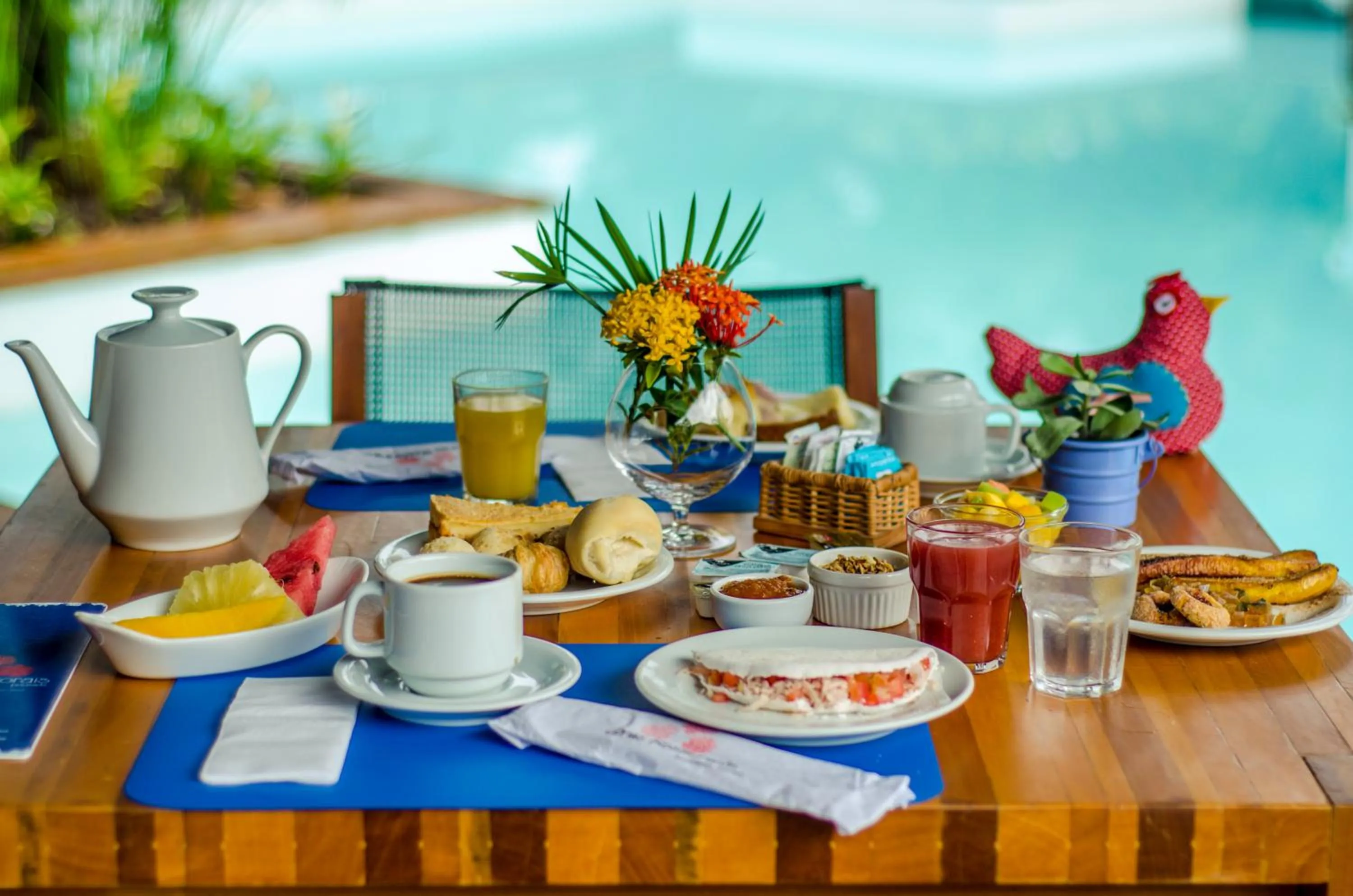 Food close-up in Villa dos Corais