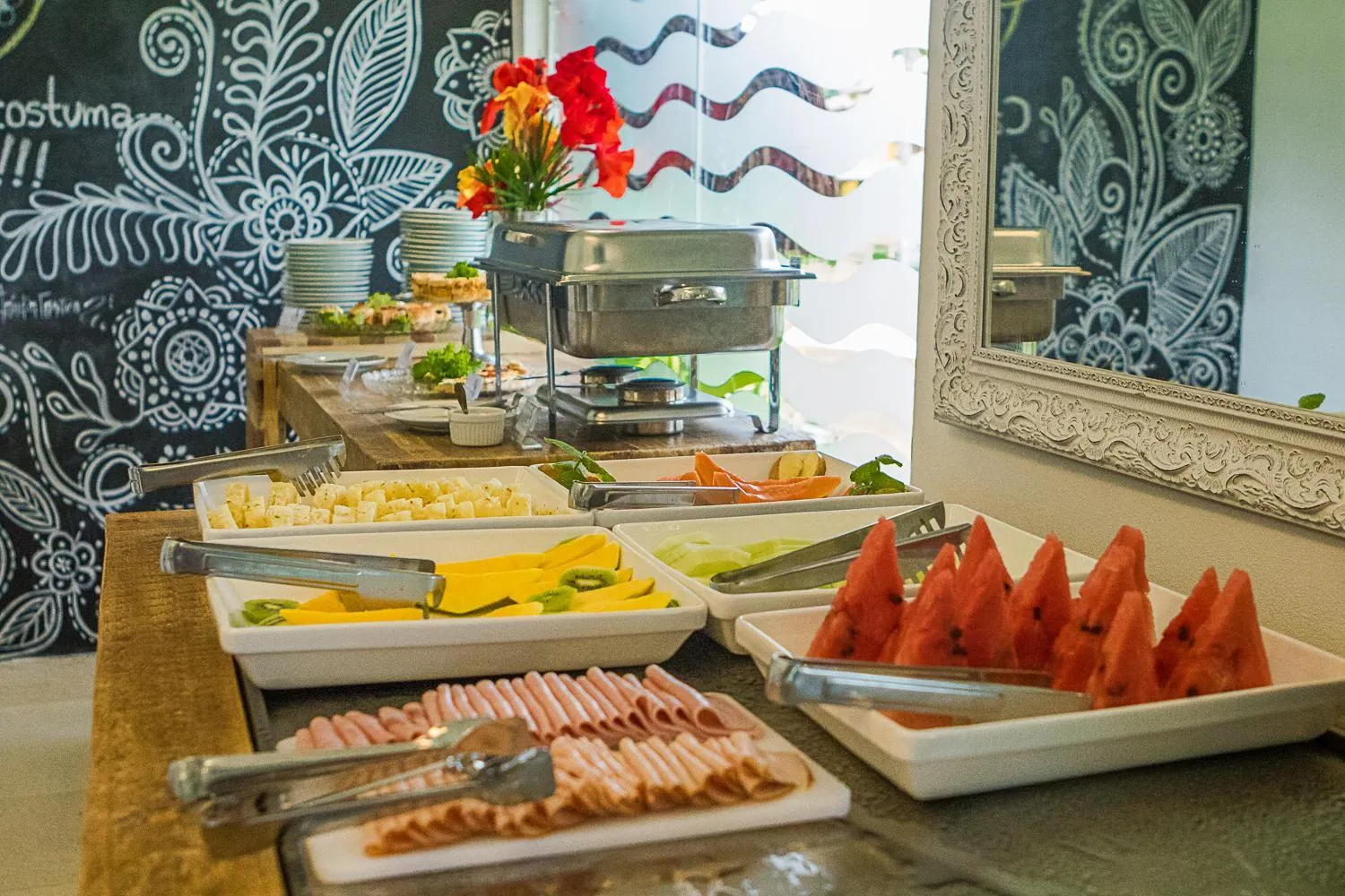 Food close-up in Villa dos Corais