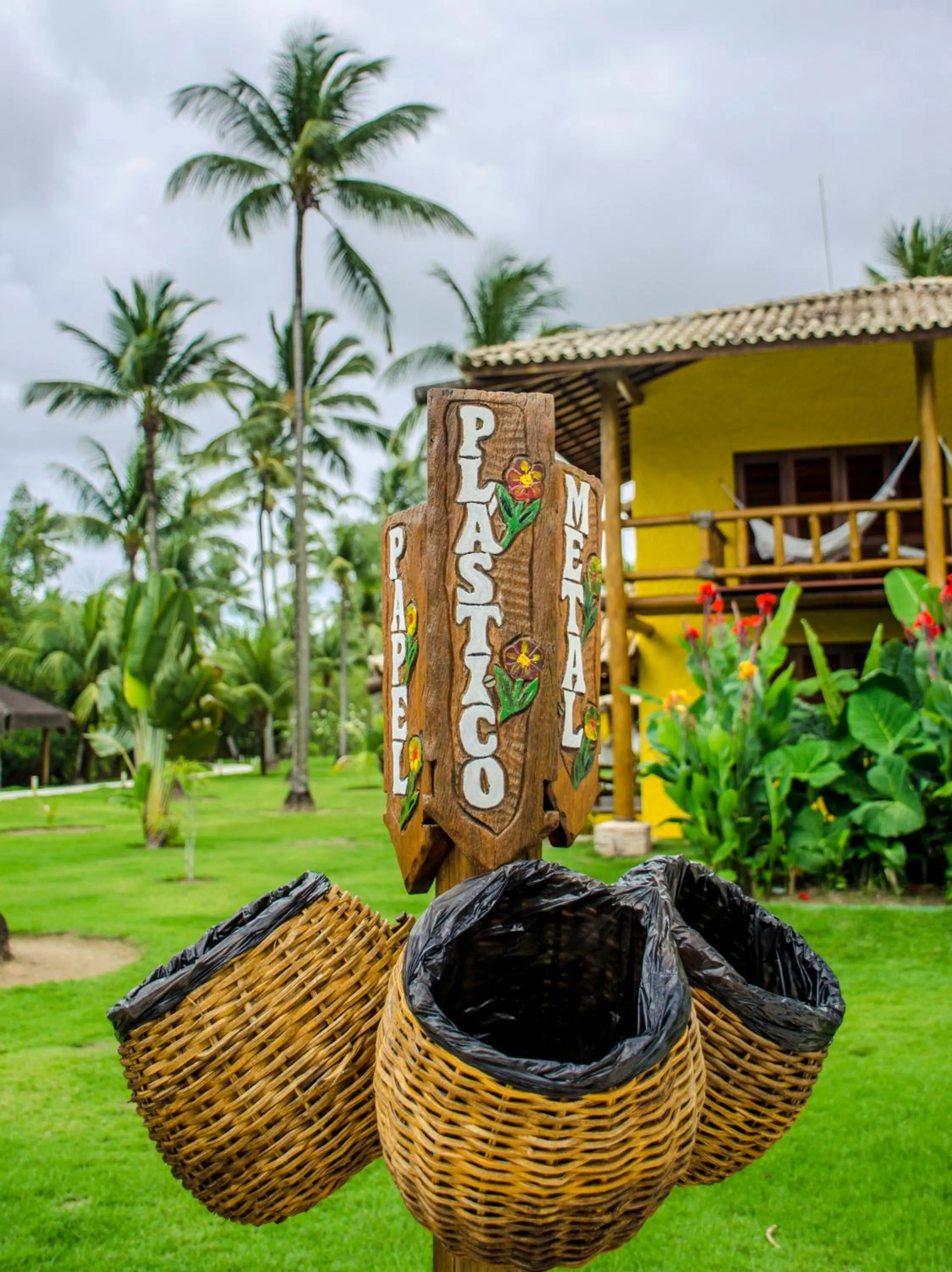 Garden view in Villa dos Corais