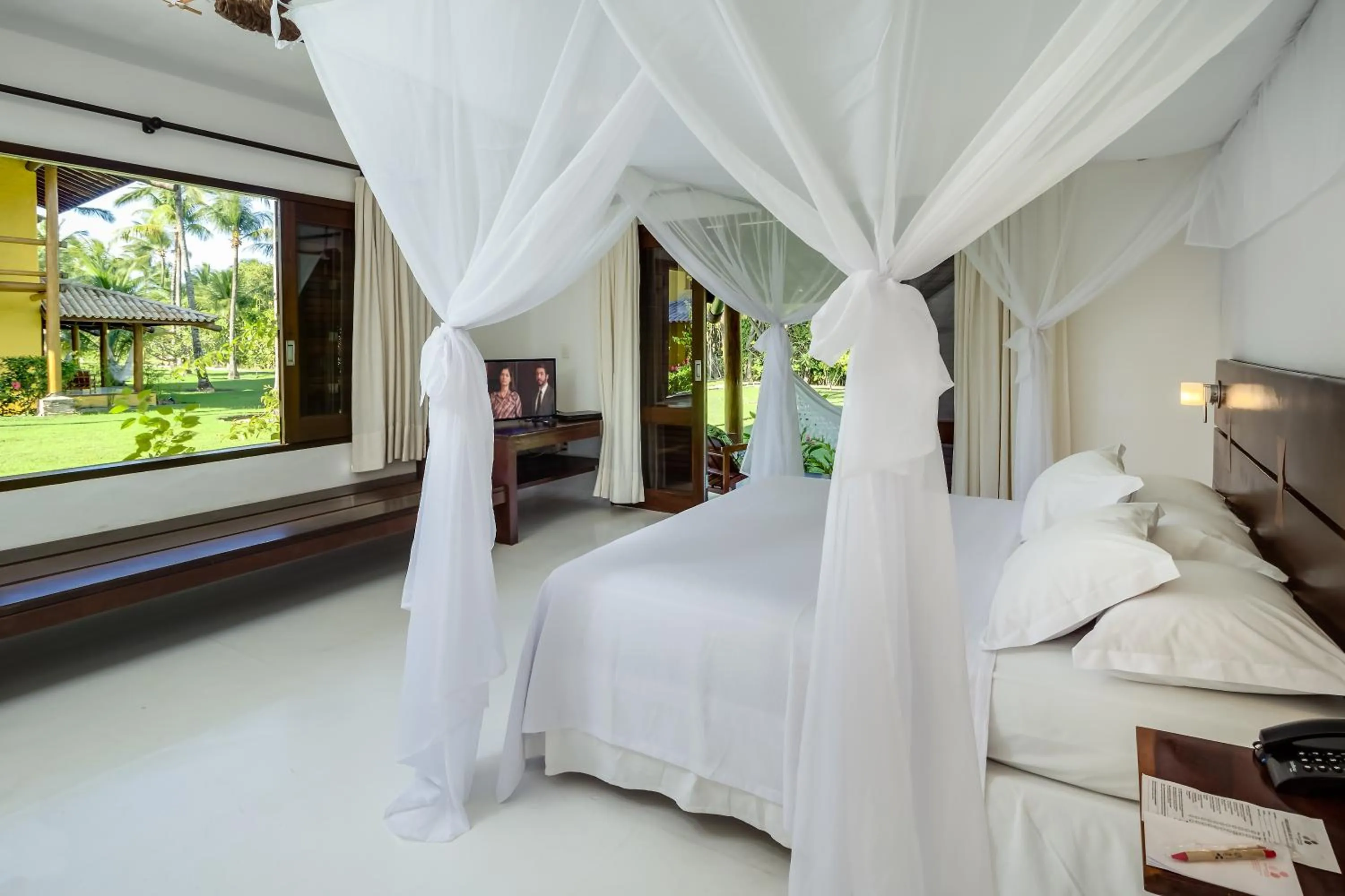 Bed in Villa dos Corais