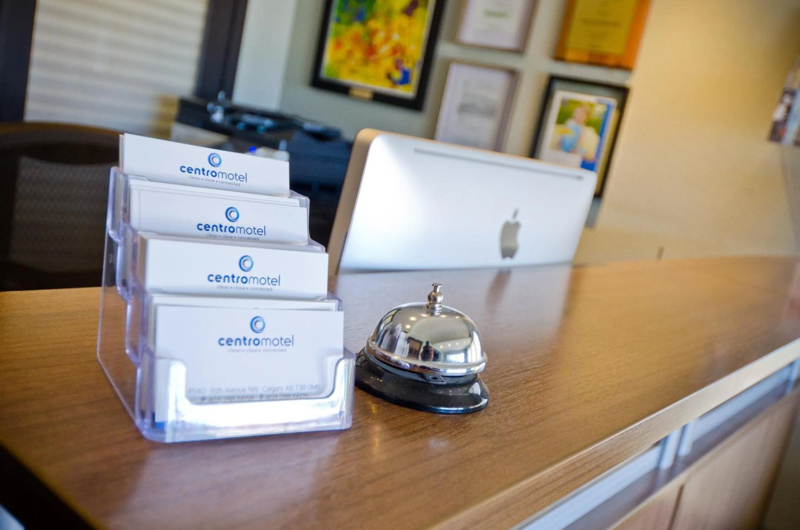 Lobby or reception in Centro Motel