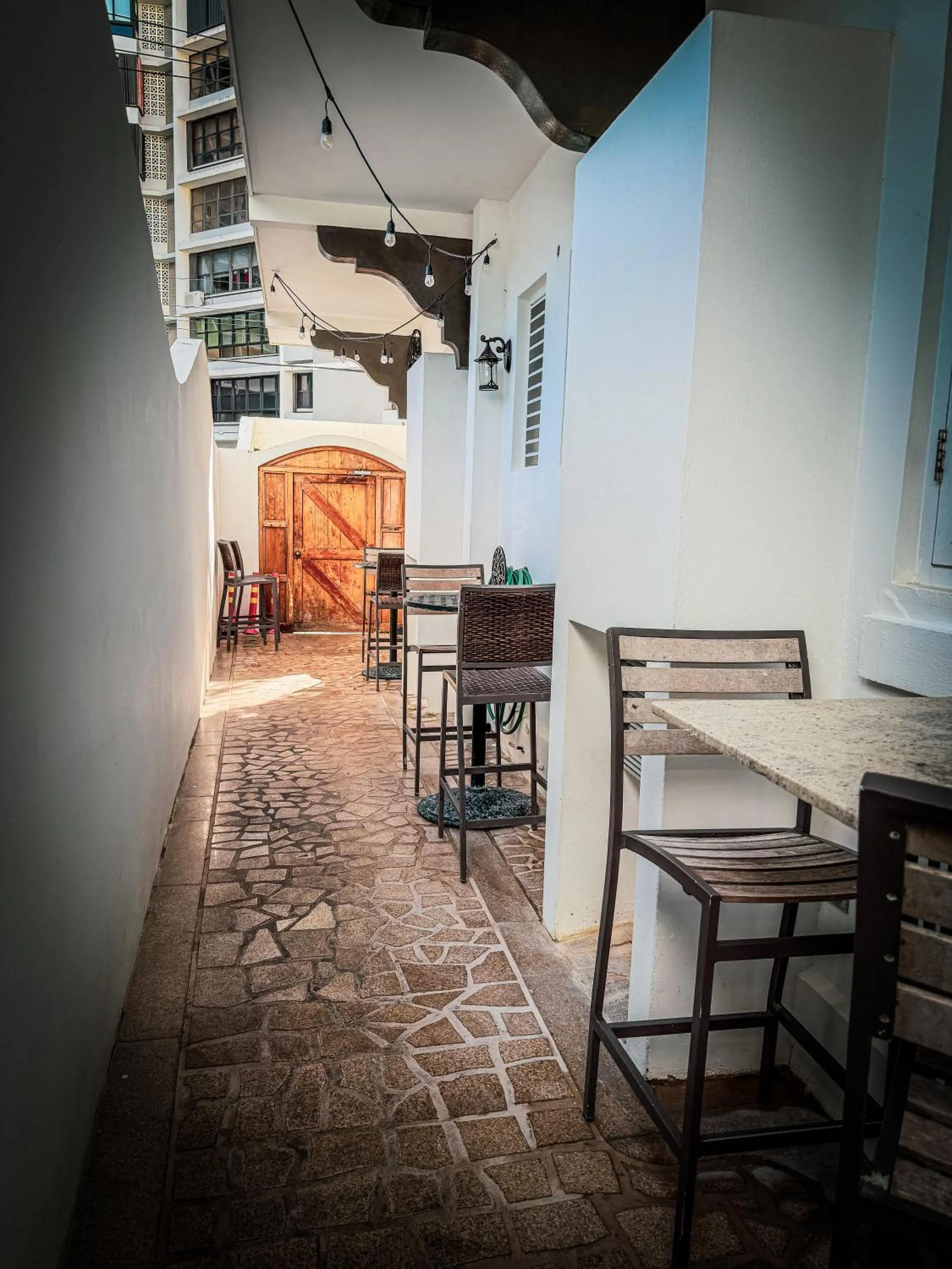 Seating area in Acacia Boutique Hotel