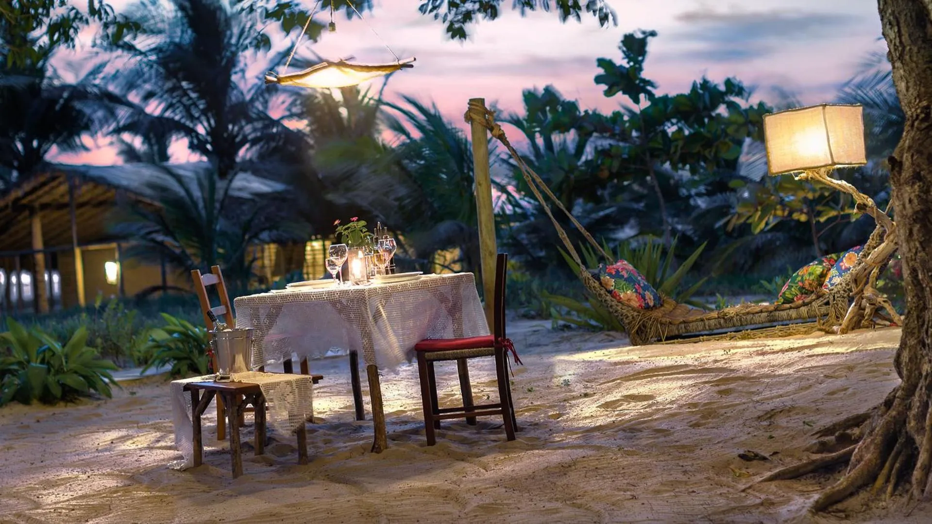 Garden view in Rancho Do Peixe