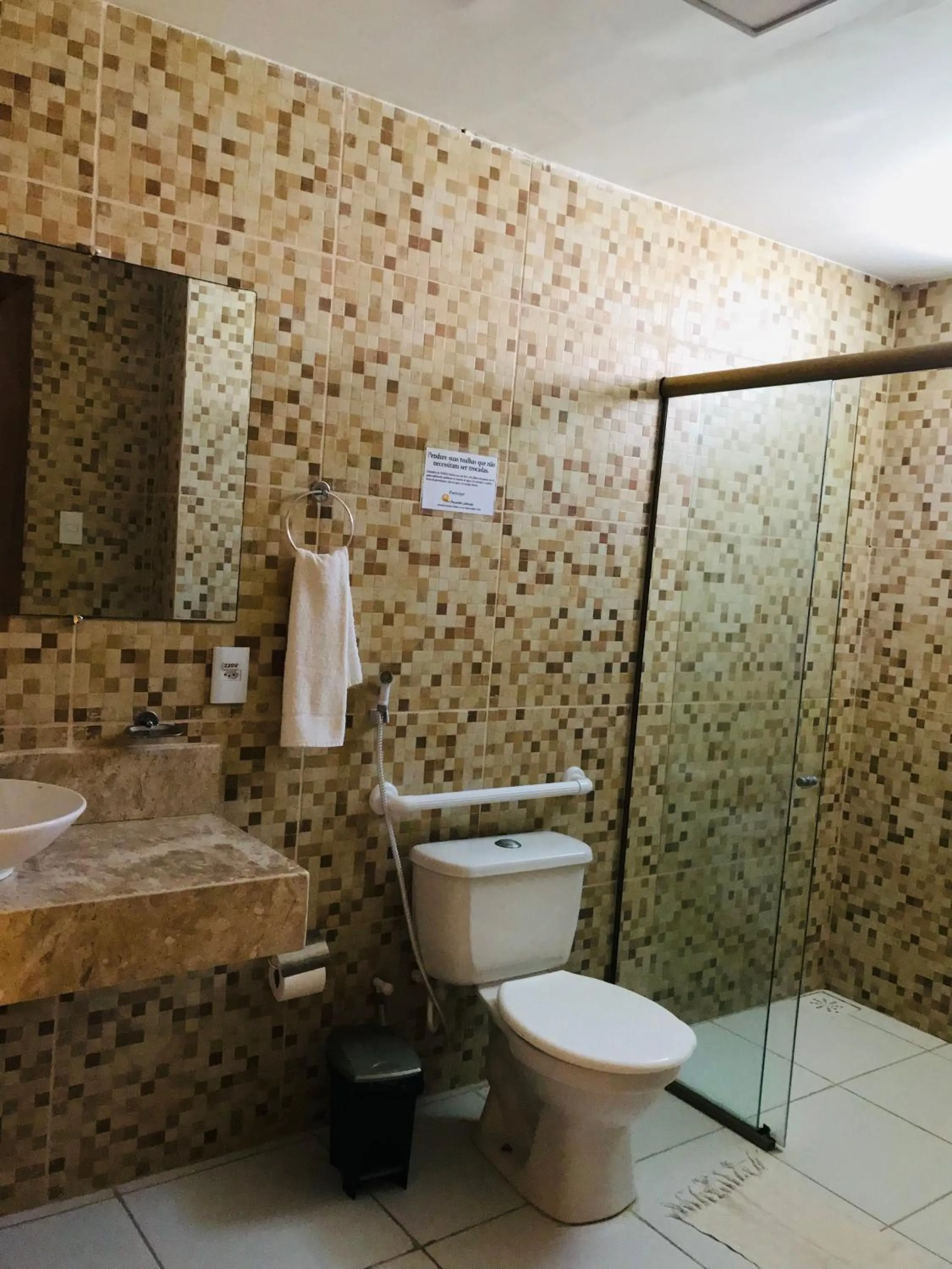 bidet in Hotel Pousada Latitude