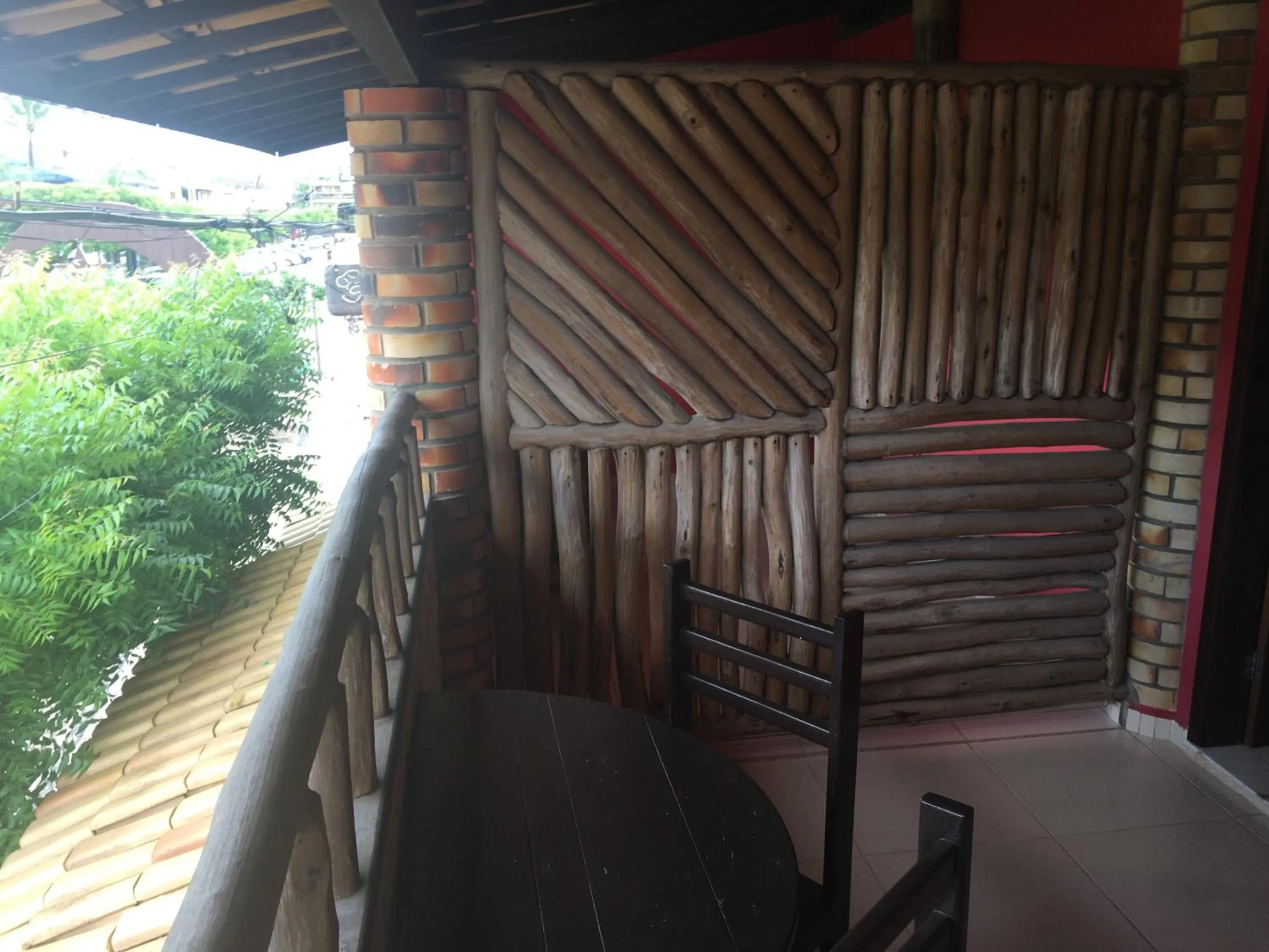 Patio in Hotel Pousada Latitude