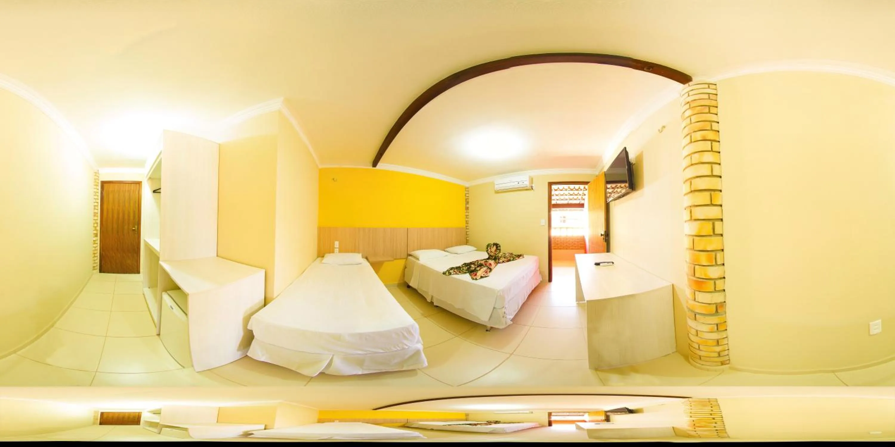 Decorative detail, Bed in Hotel Pousada Latitude