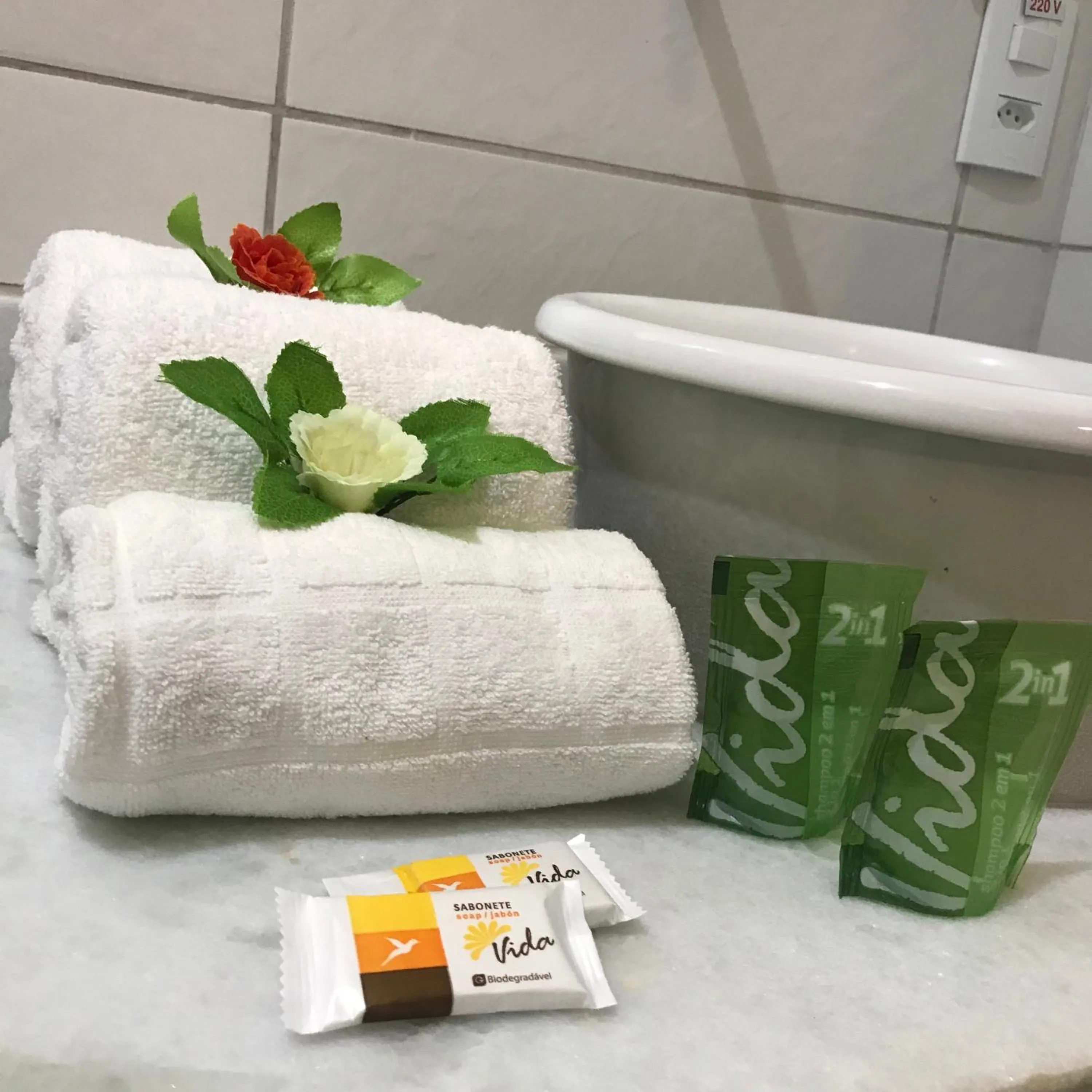 Bathroom in Hotel Pousada Latitude