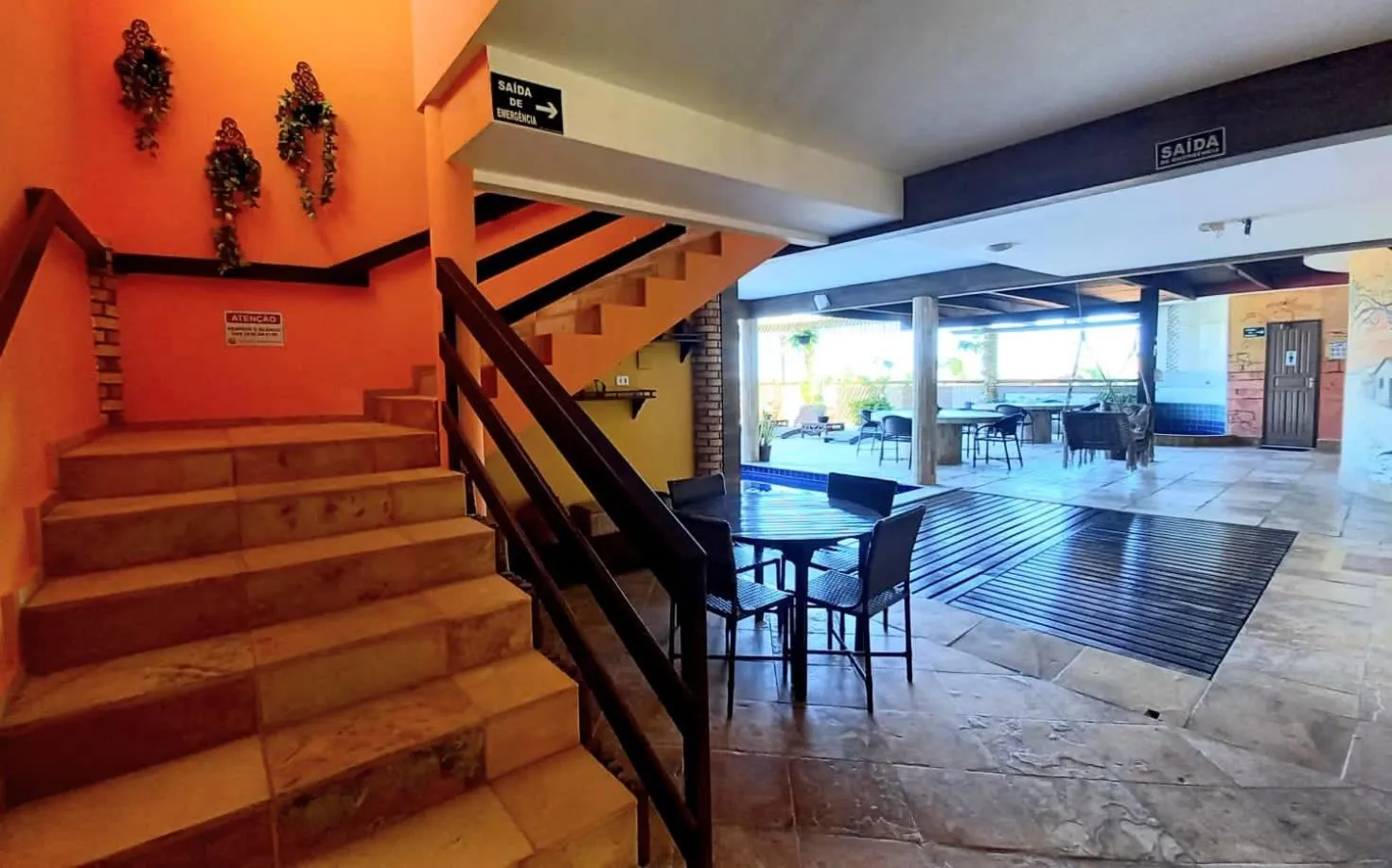 Seating area in Hotel Pousada Latitude