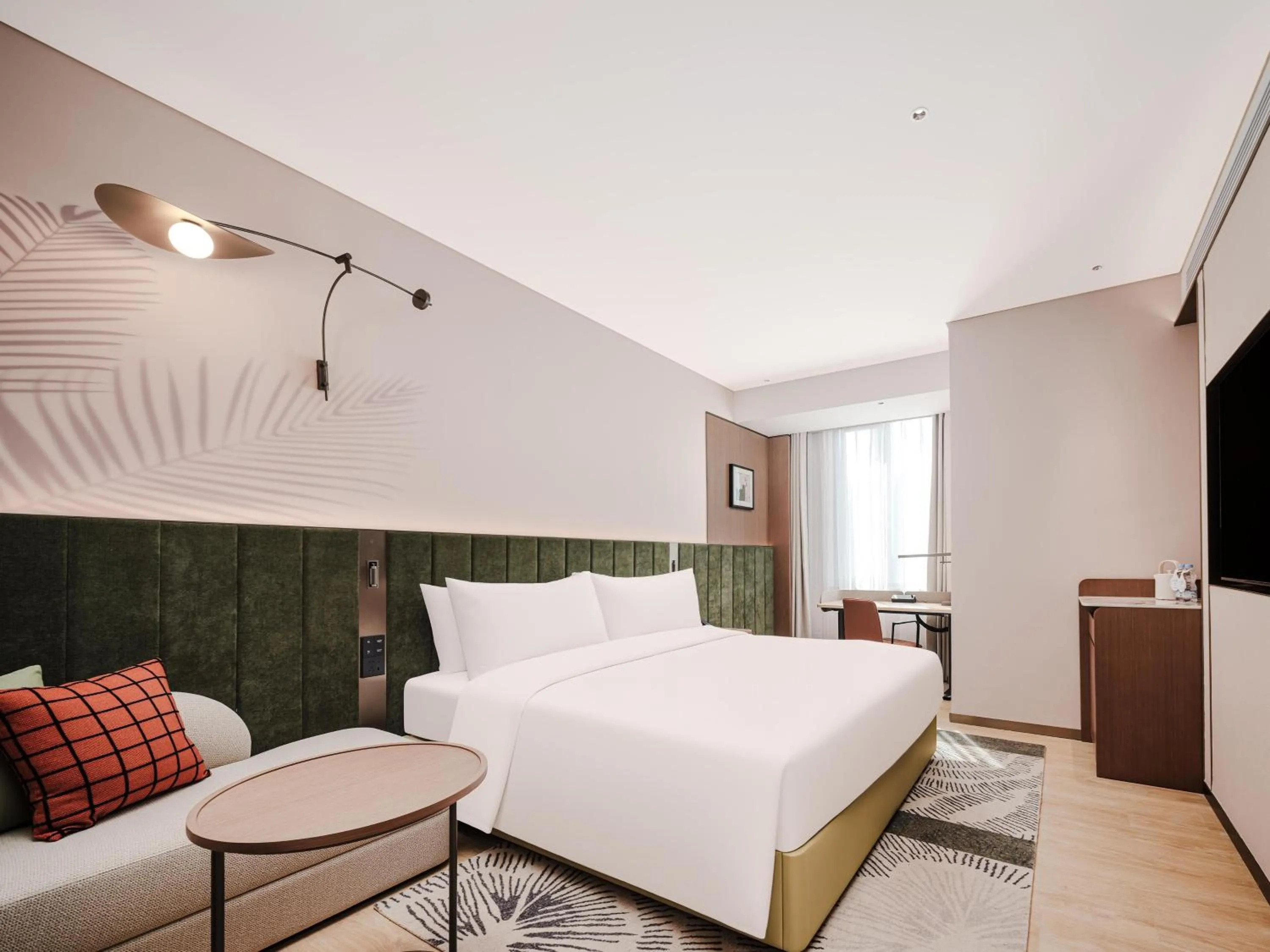 Bed in Hilton Garden Inn Shanghai Caohejing Hi-Tech Park