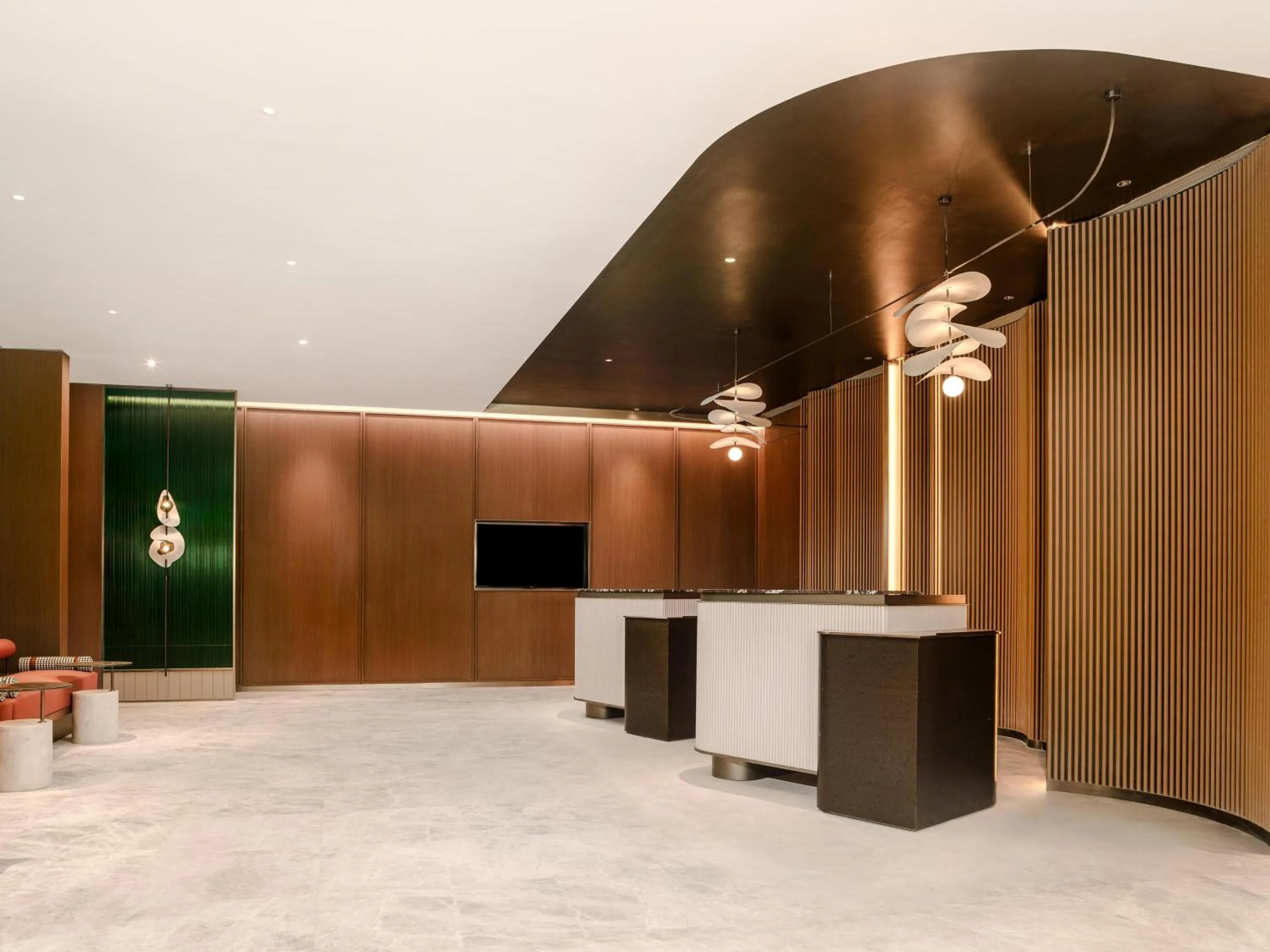 Lobby or reception in Hilton Garden Inn Shanghai Caohejing Hi-Tech Park