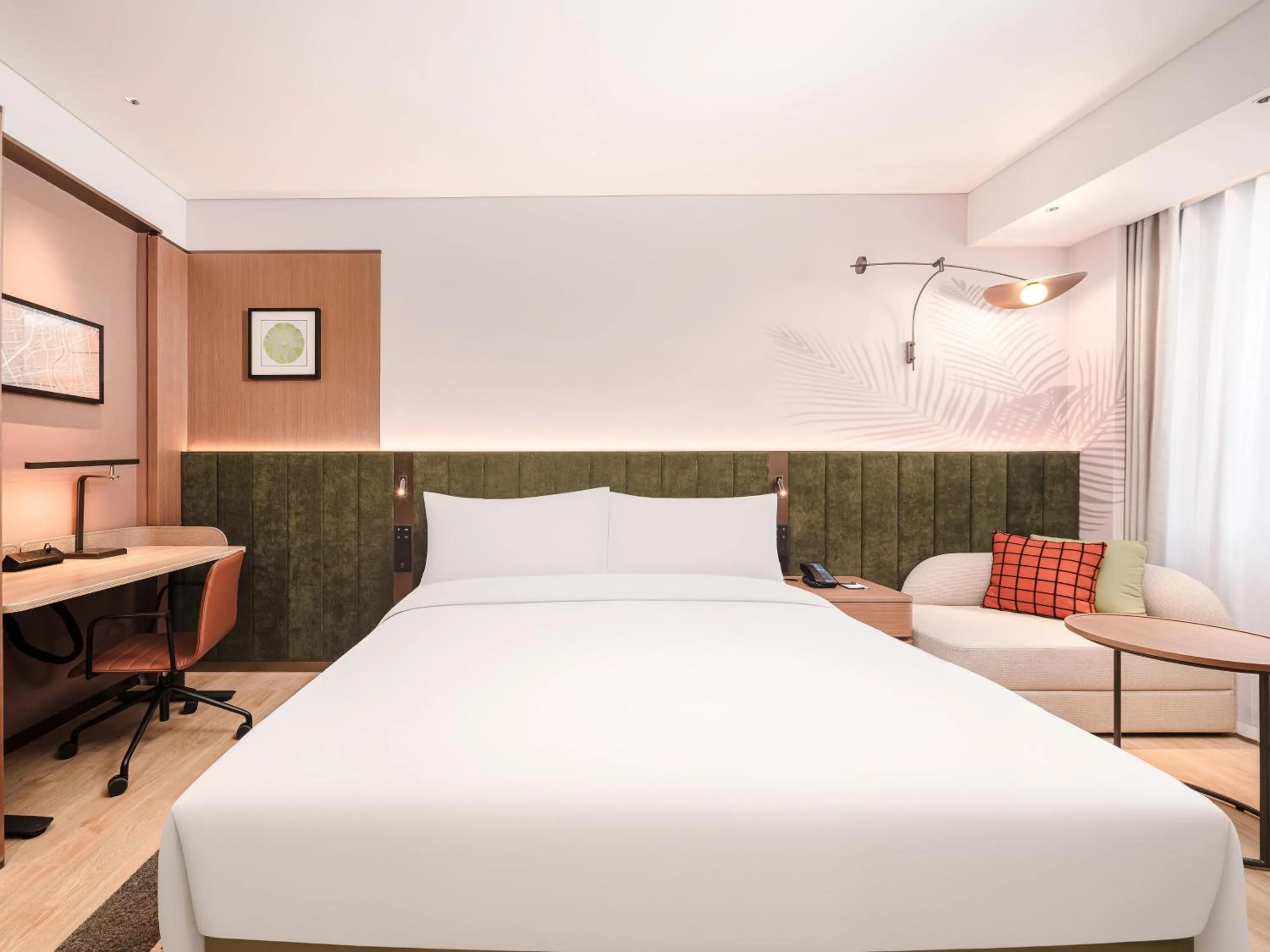 Bed in Hilton Garden Inn Shanghai Caohejing Hi-Tech Park