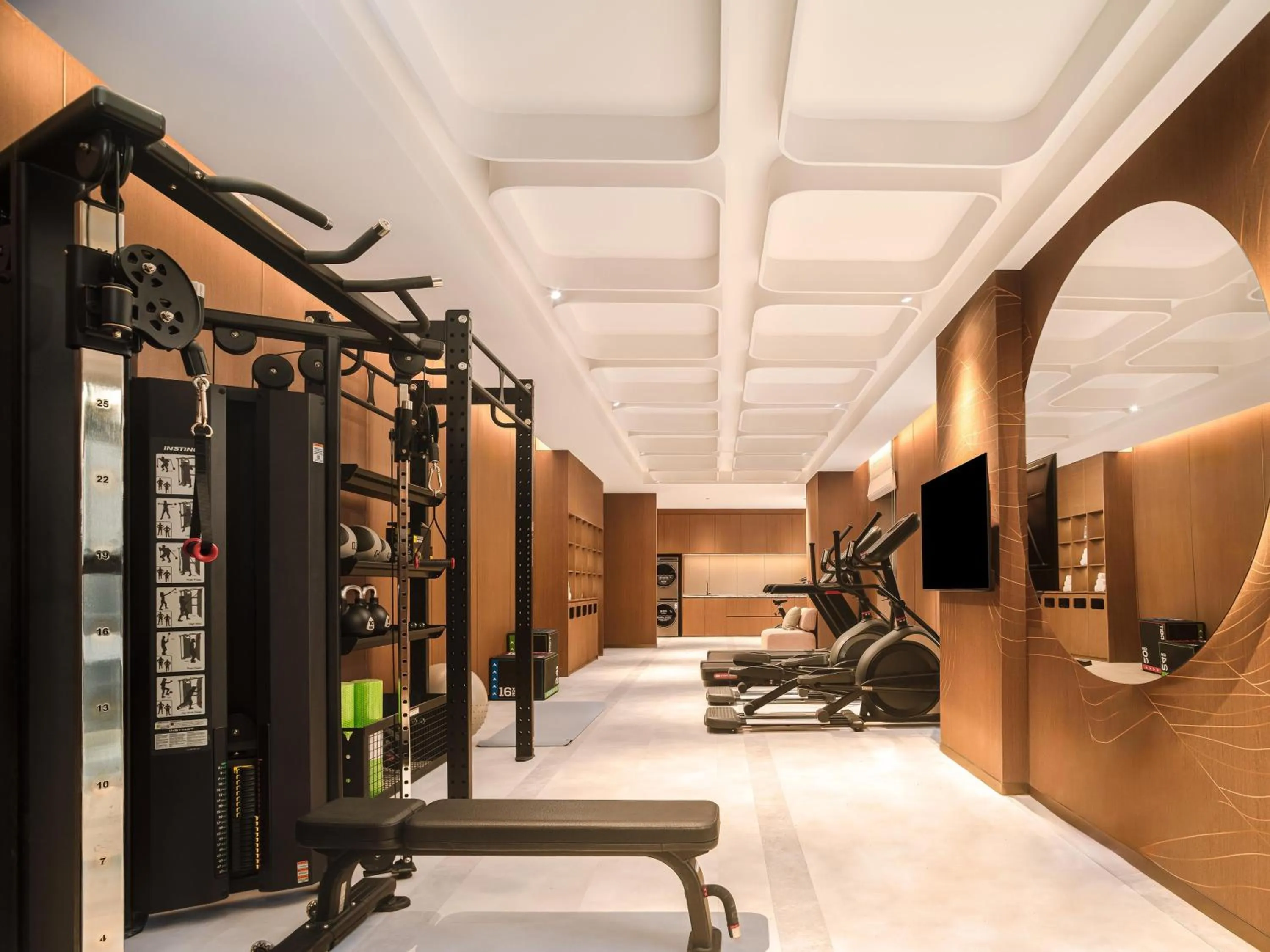 Fitness centre/facilities in Hilton Garden Inn Shanghai Caohejing Hi-Tech Park