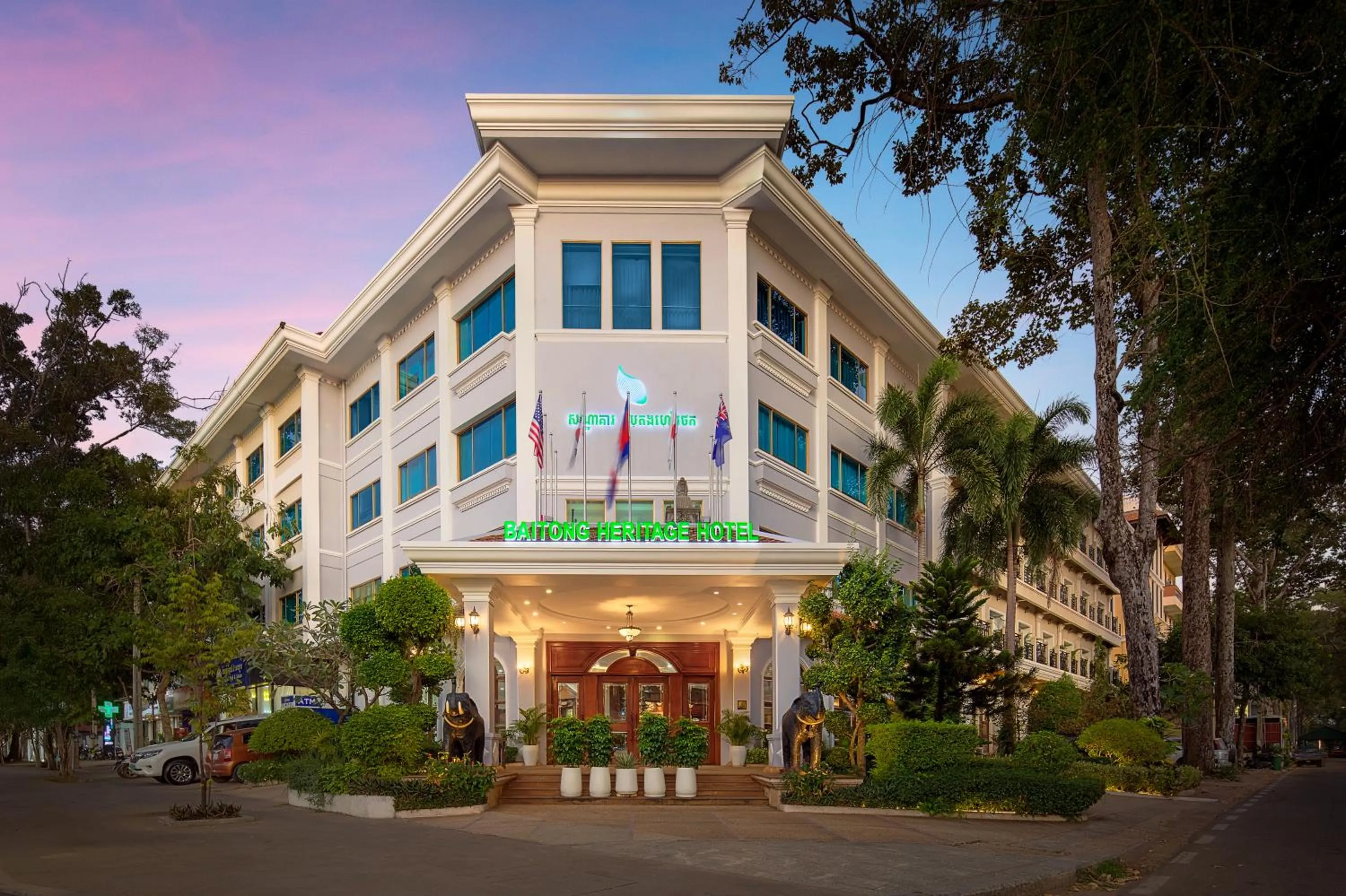 Property building in Baitong Heritage Hotel