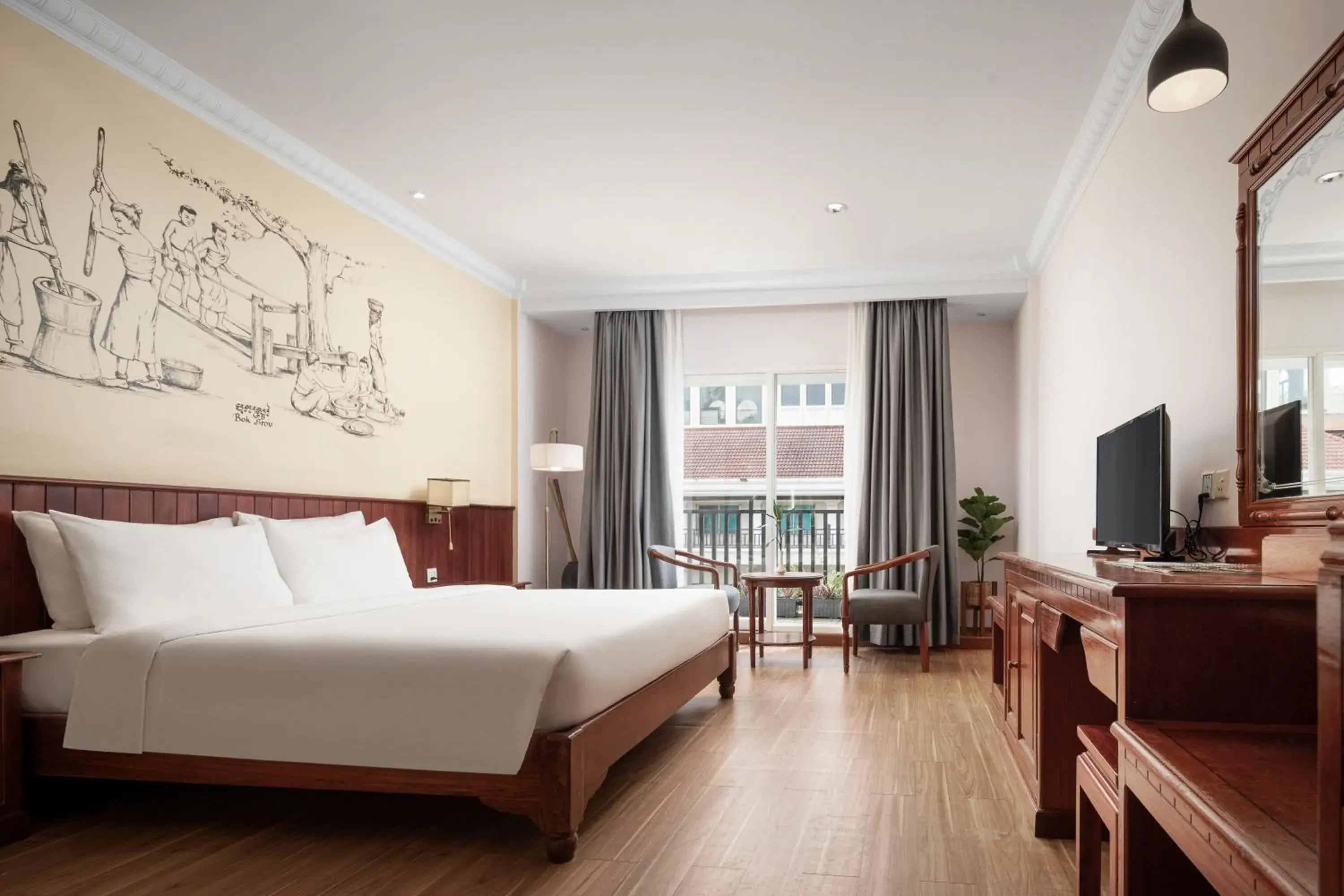 Deluxe Double Room in Angkor Holiday Hotel Deluxe Double Room in Angkor Holiday Hotel