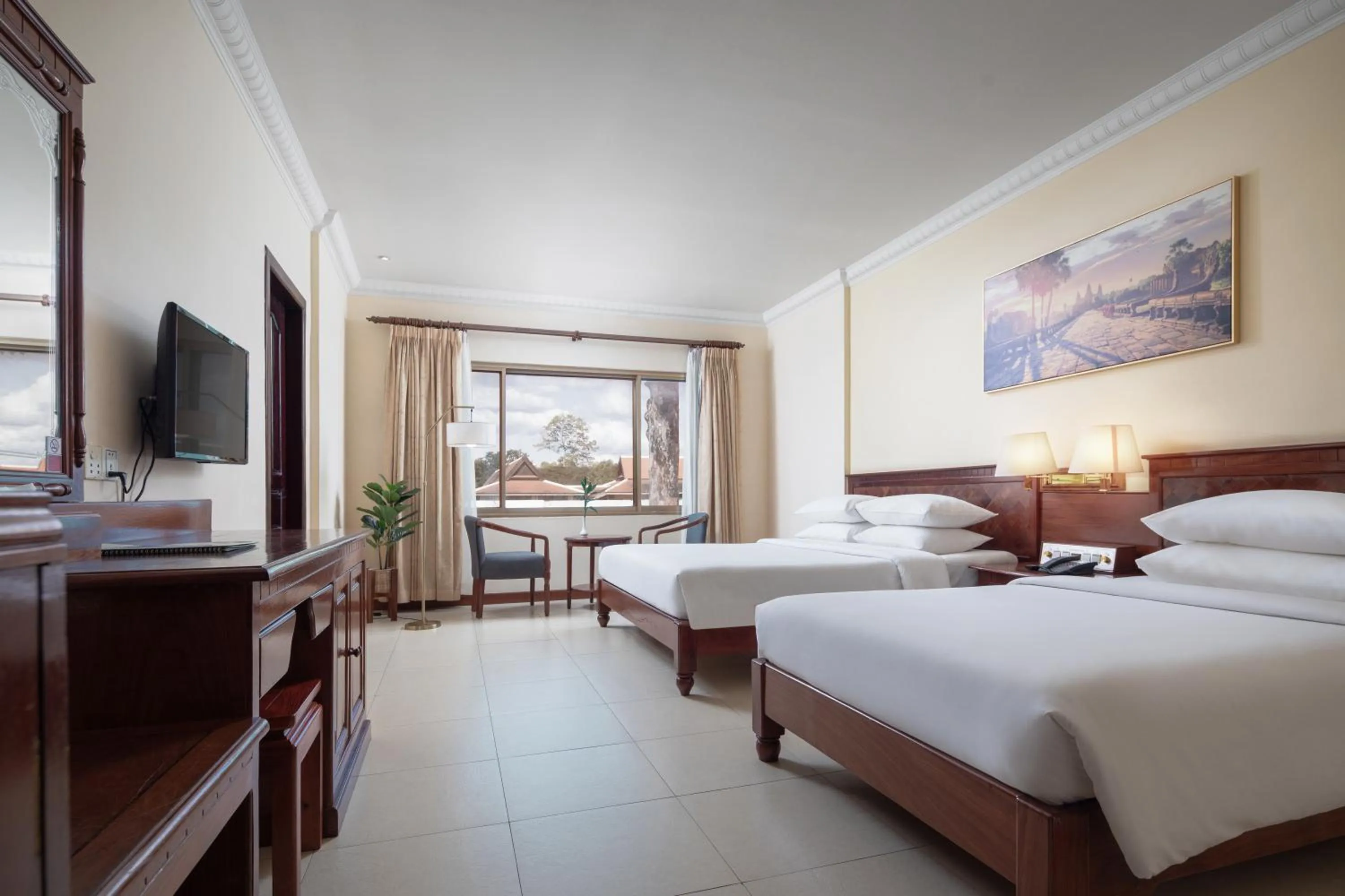 Bed in Baitong Heritage Hotel