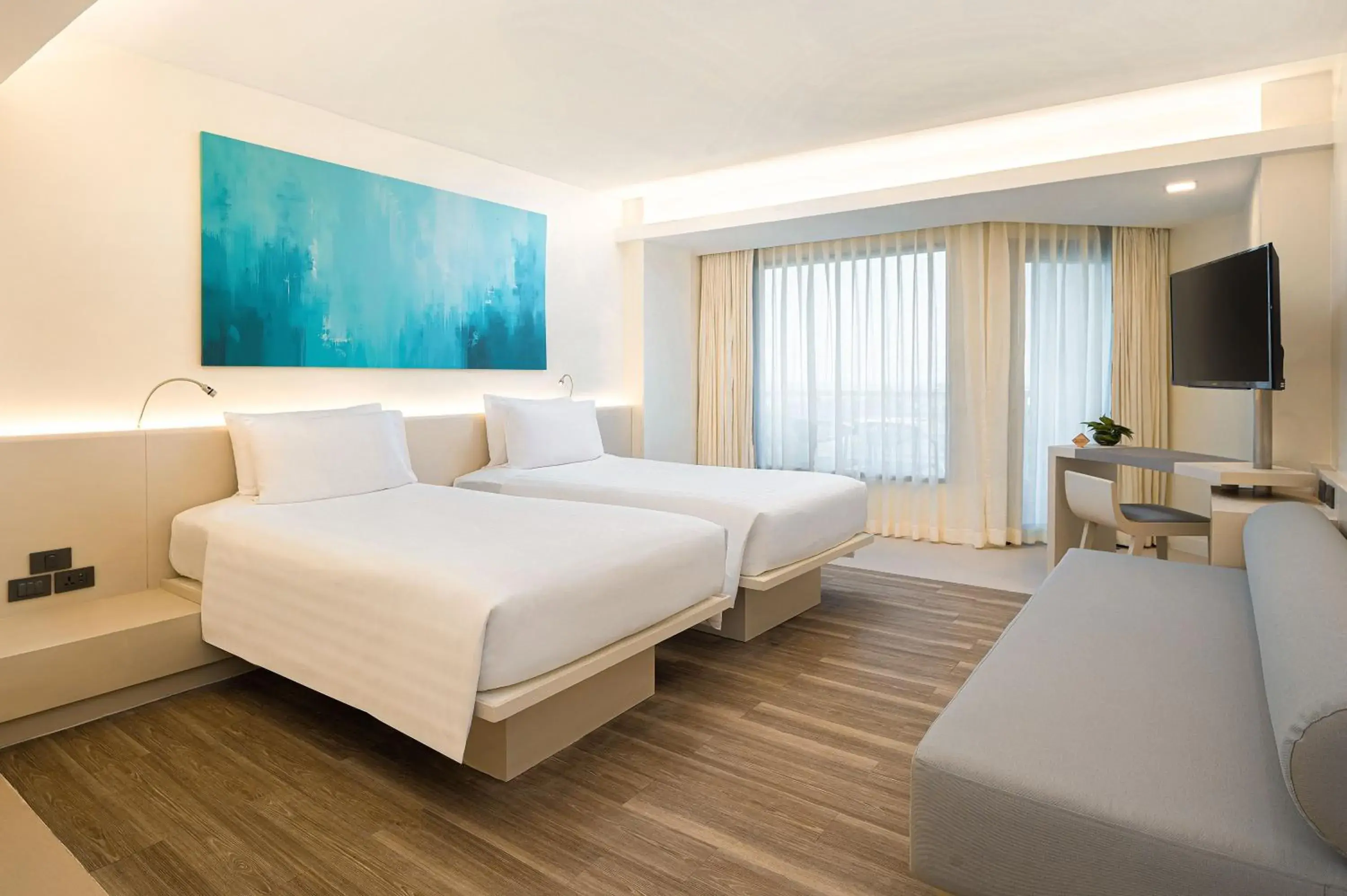 Deluxe Twin Room in Pullman Pattaya Hotel G Deluxe Twin Room in Pullman Pattaya Hotel G