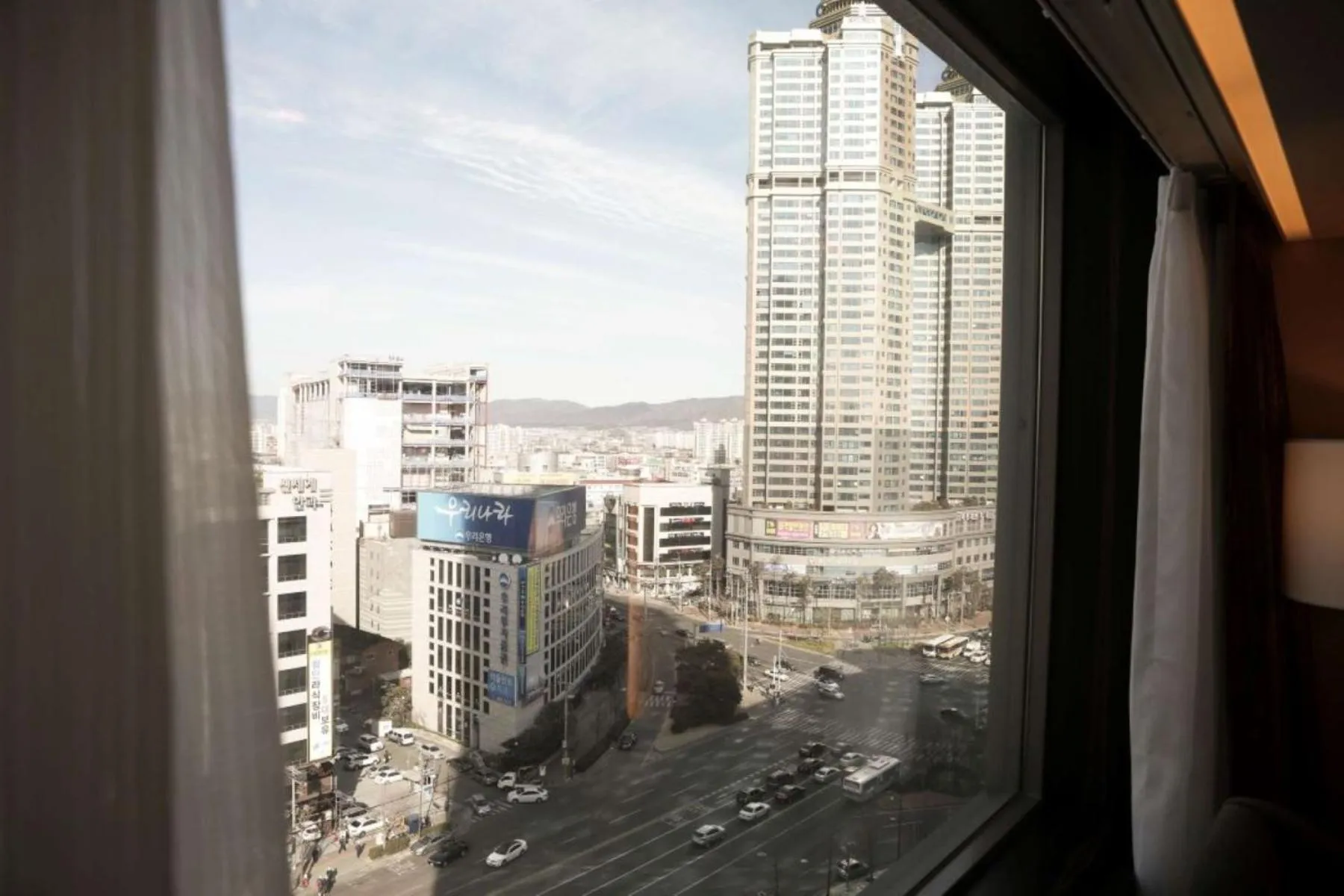 City view in Lotte Hotel Ulsan