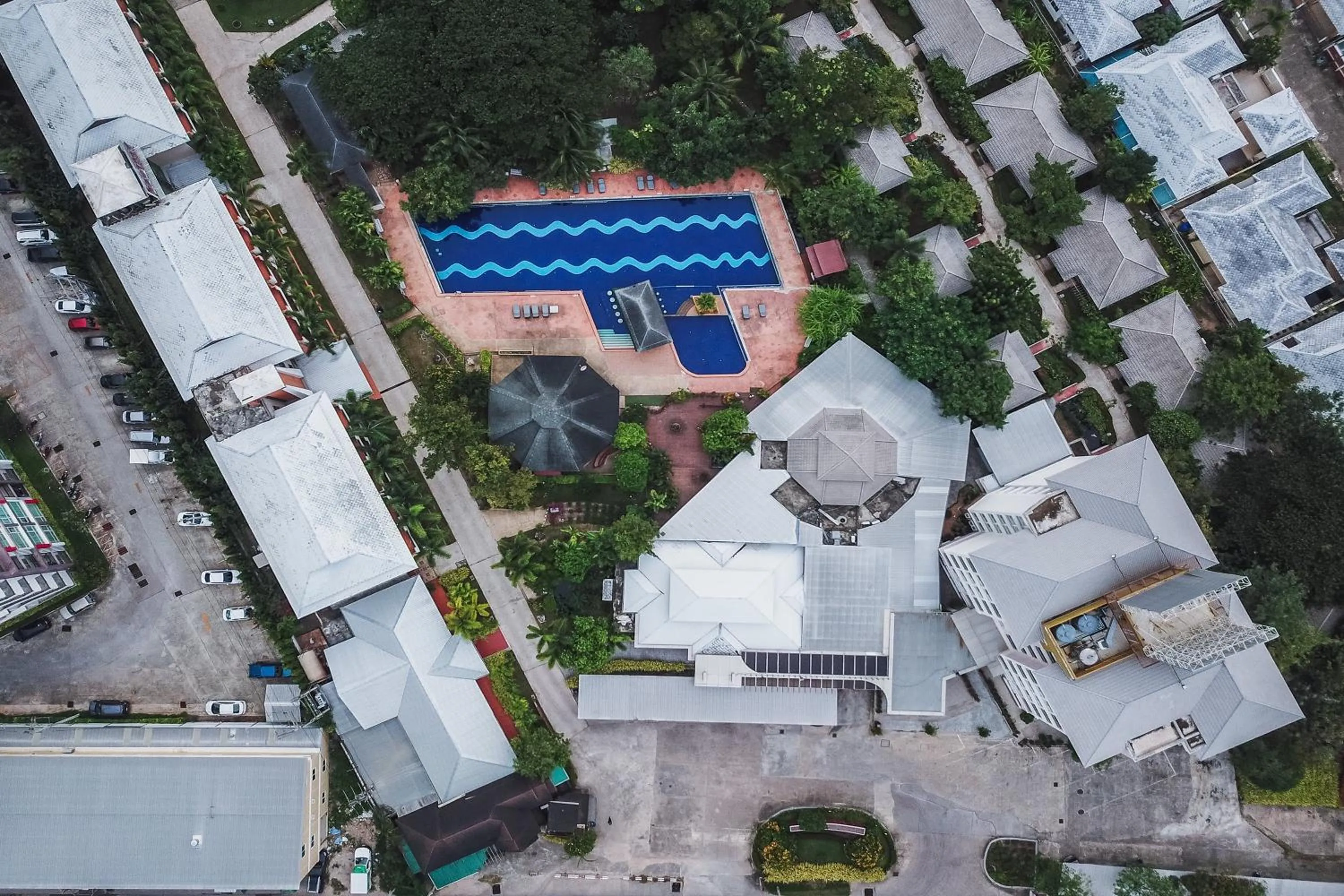 Bird's eye view in Eastiny Resort & Spa