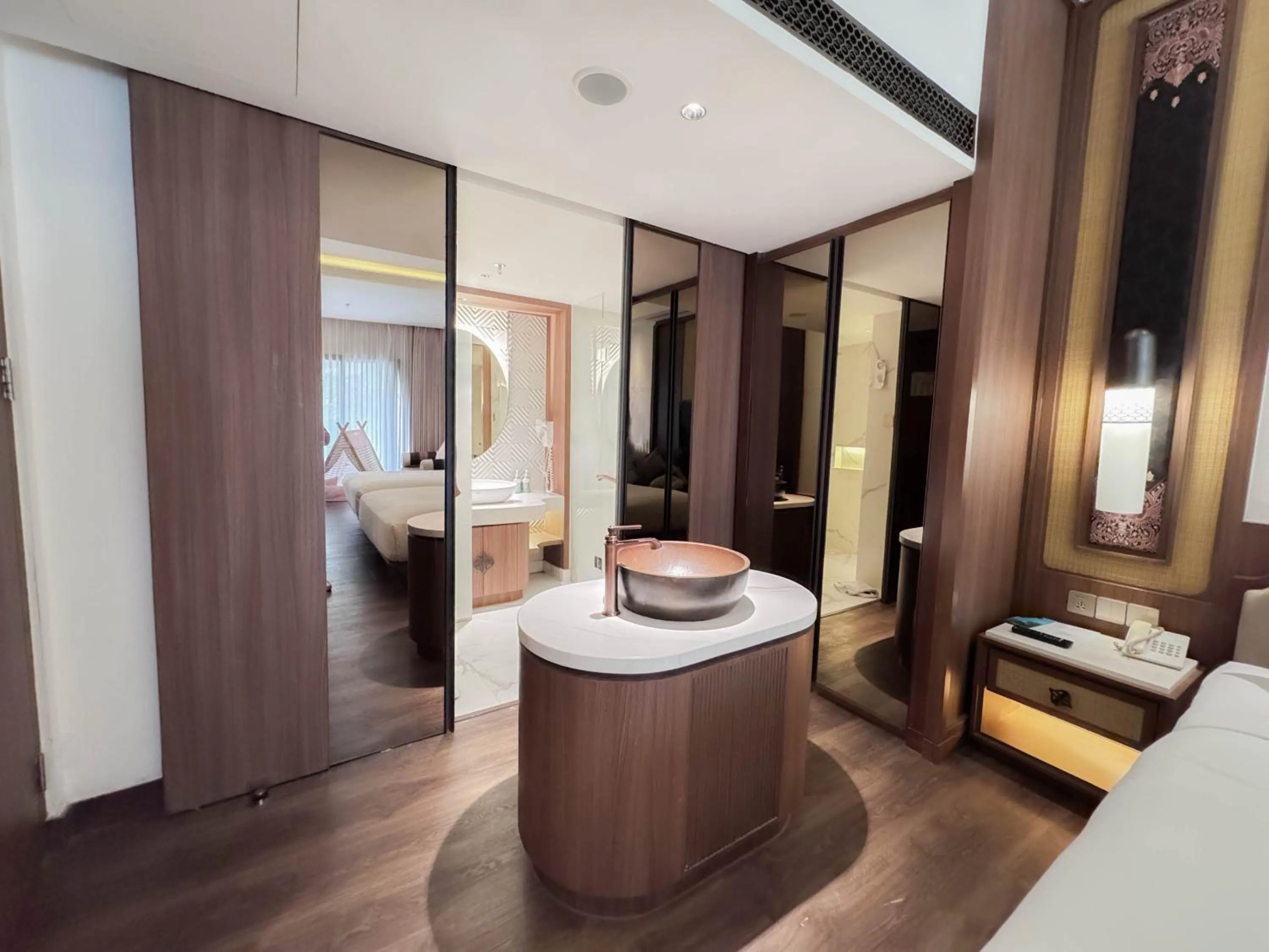 Bed in Novotel Bogor Golf Resort