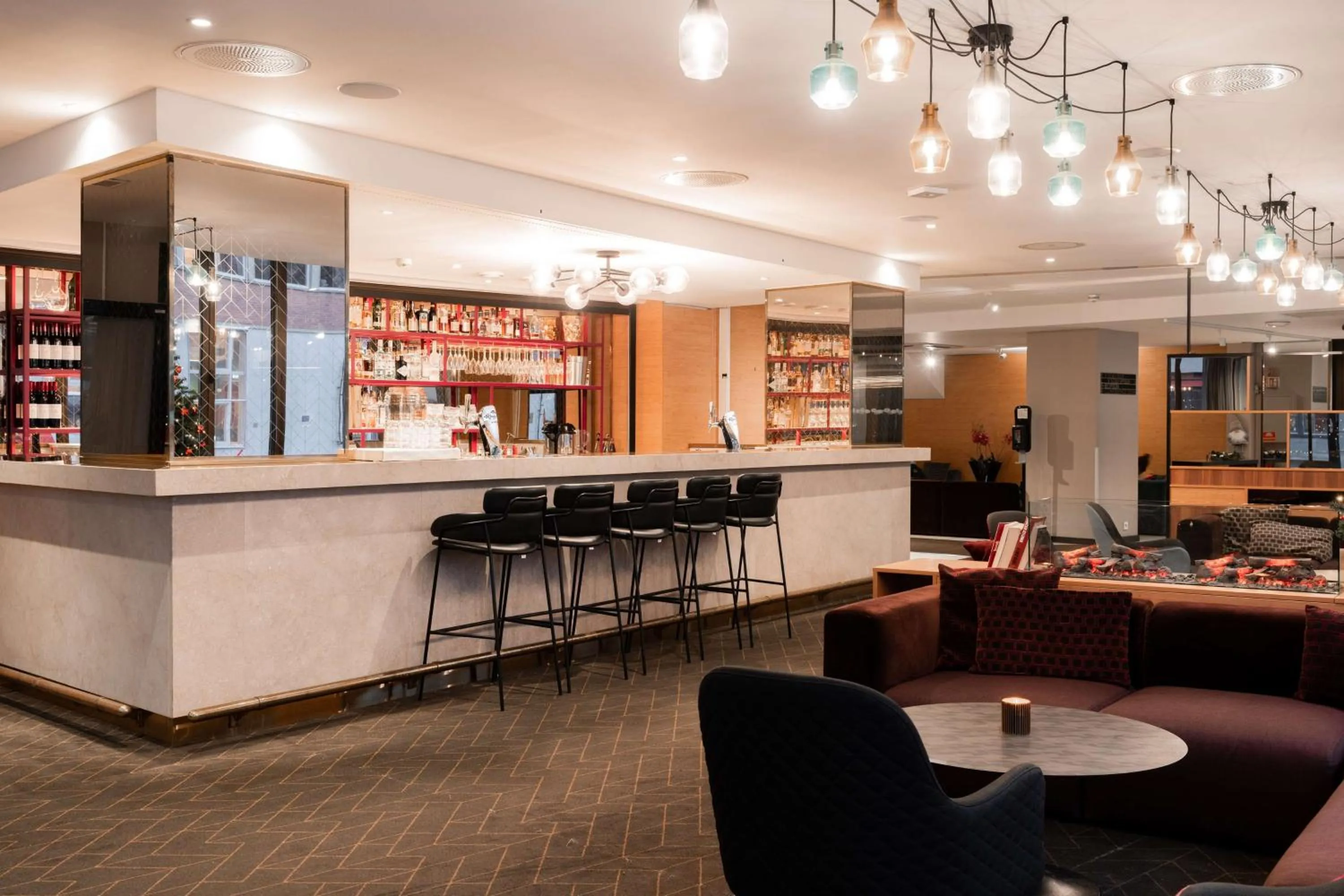 Lounge or bar in Scandic Solli
