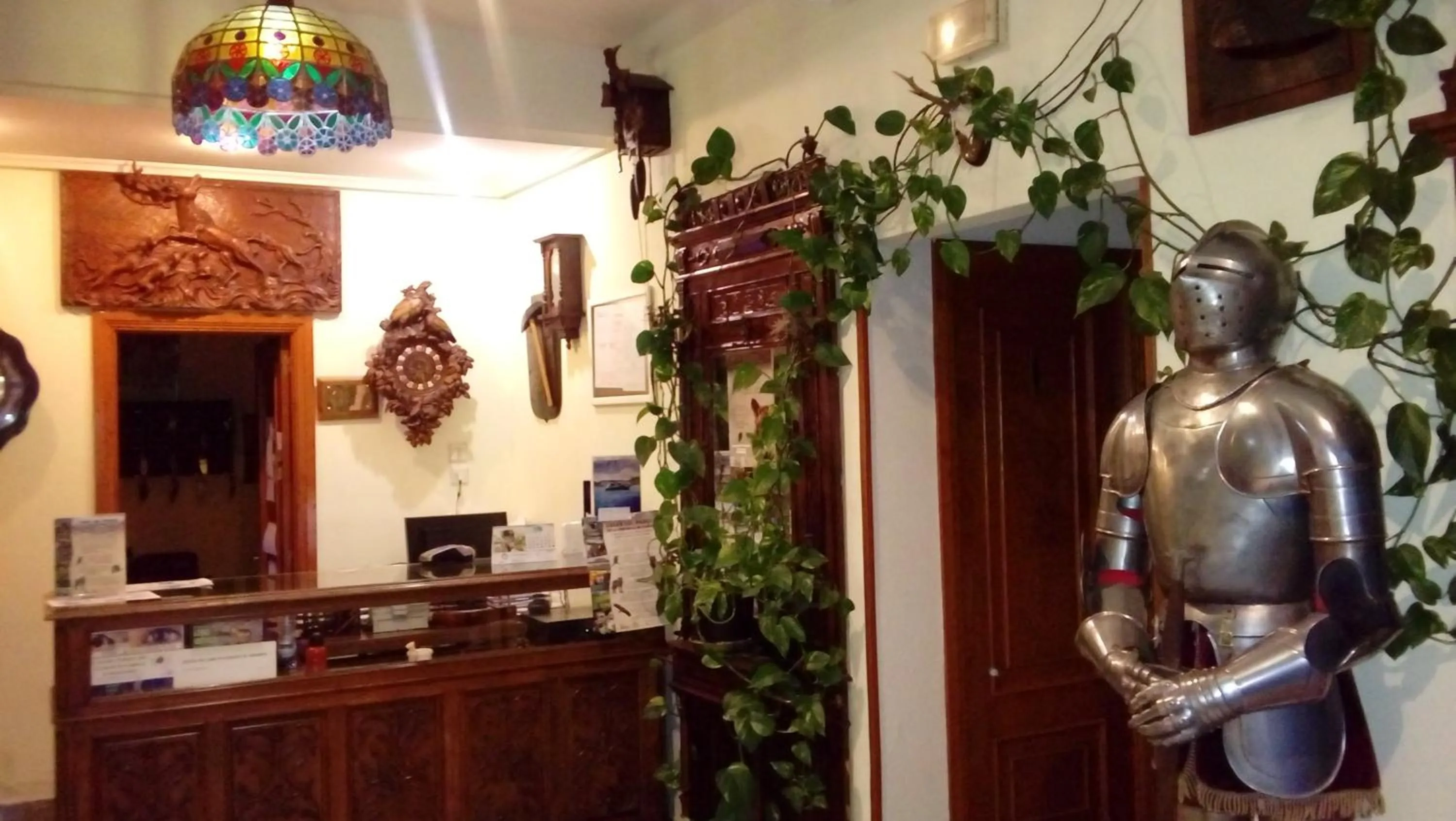 Lobby or reception in Hotel Los Perales