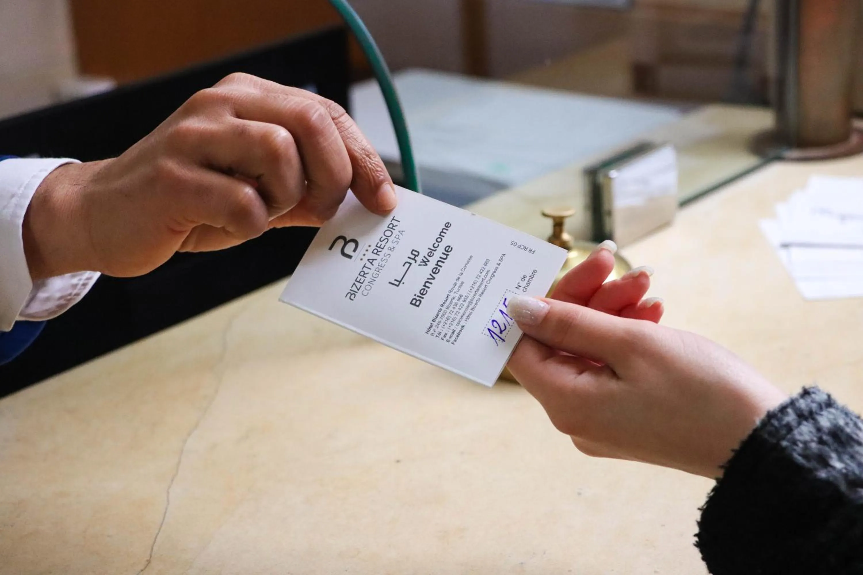 Lobby or reception in Bizerta Resort Congres & SPA