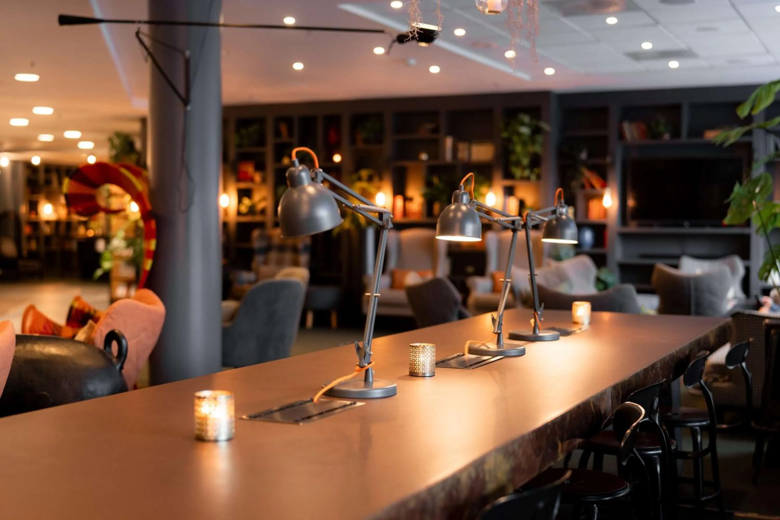 Lobby or reception in Scandic Byporten