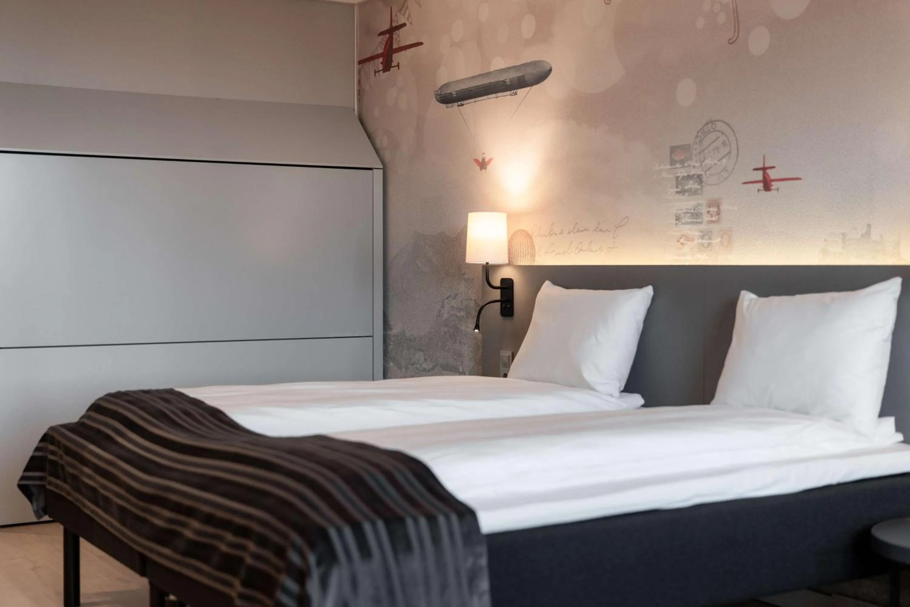 Bedroom, Bed in Scandic Byporten