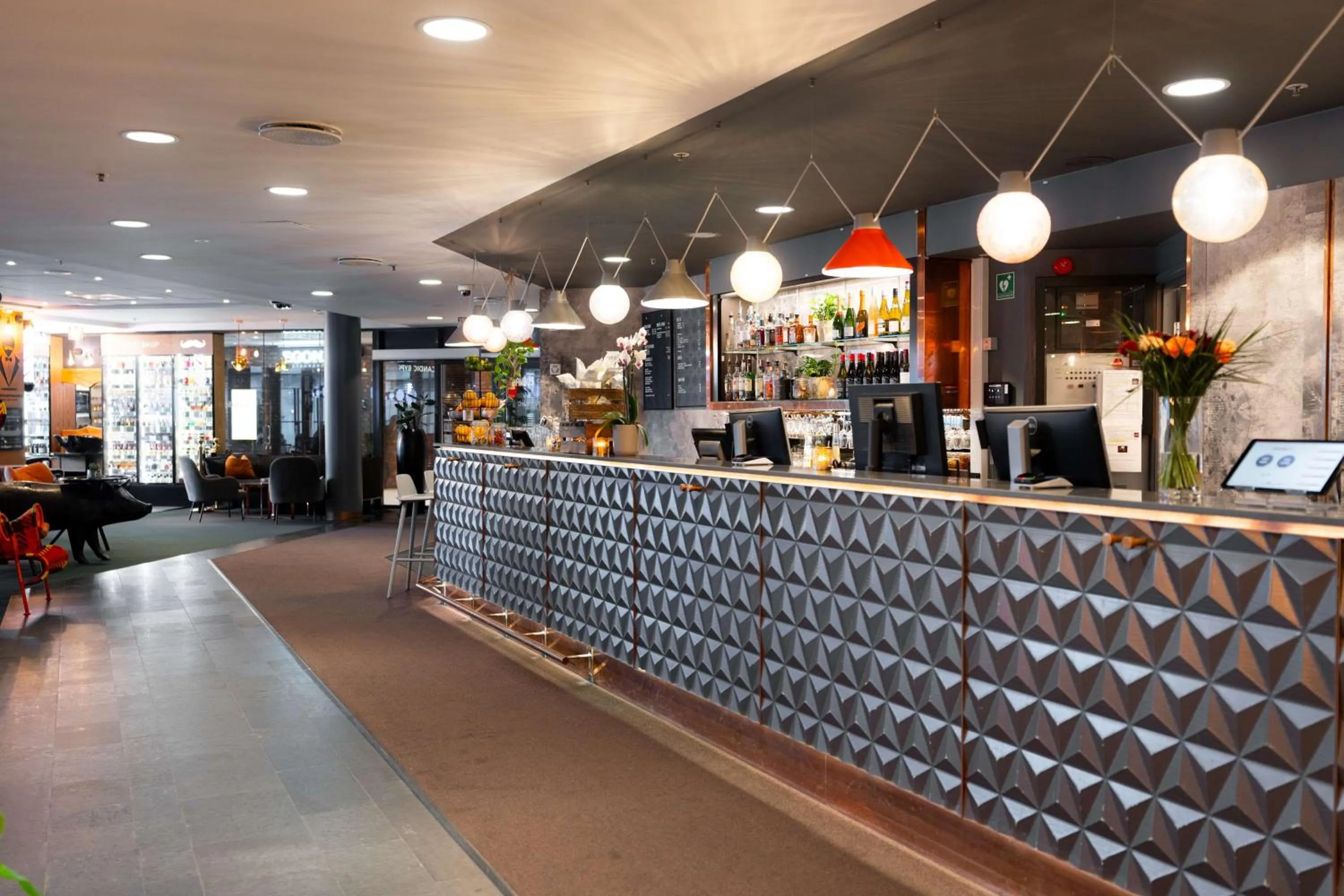 Lobby or reception in Scandic Byporten
