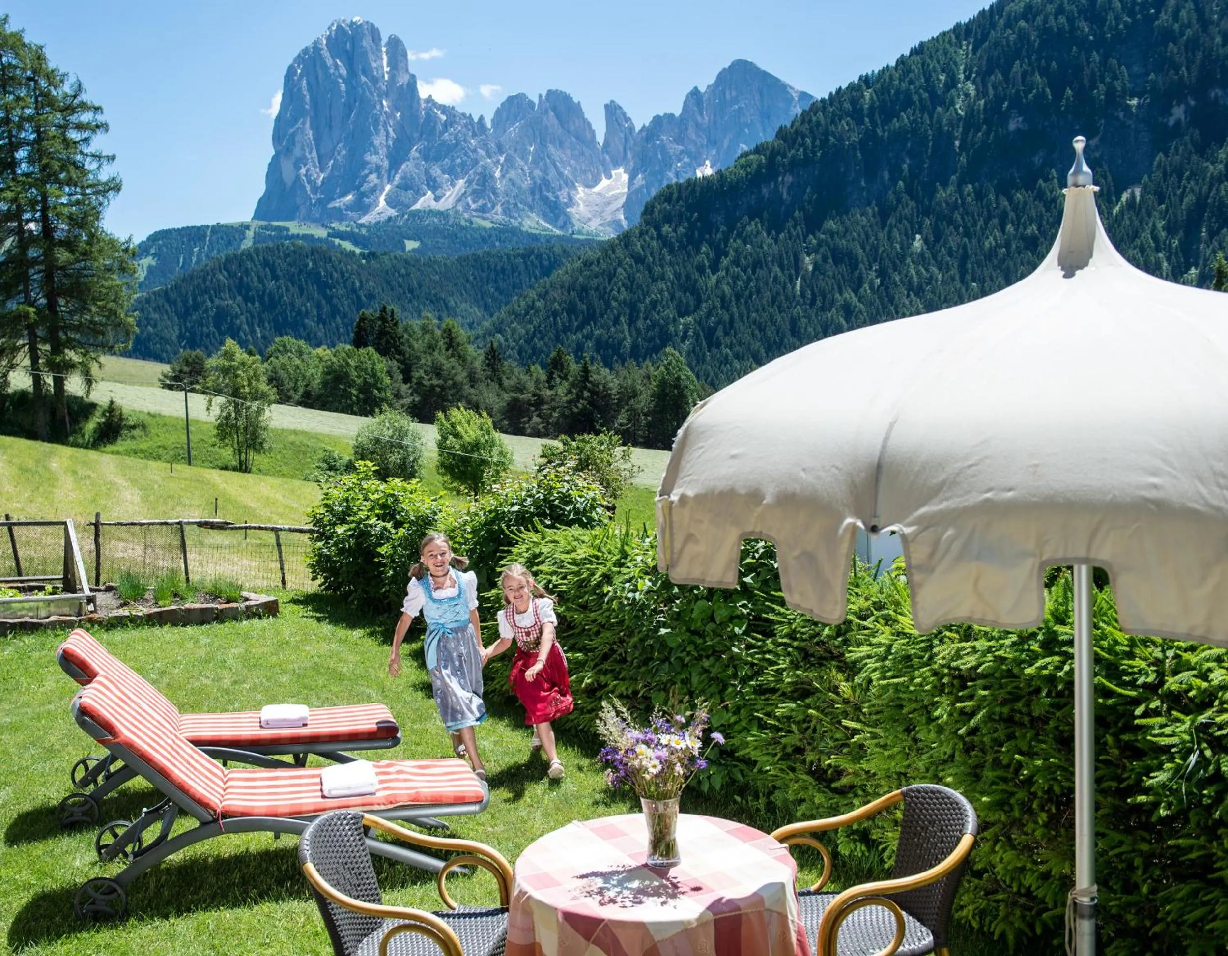Garden in Hotel Ansitz Jakoberhof