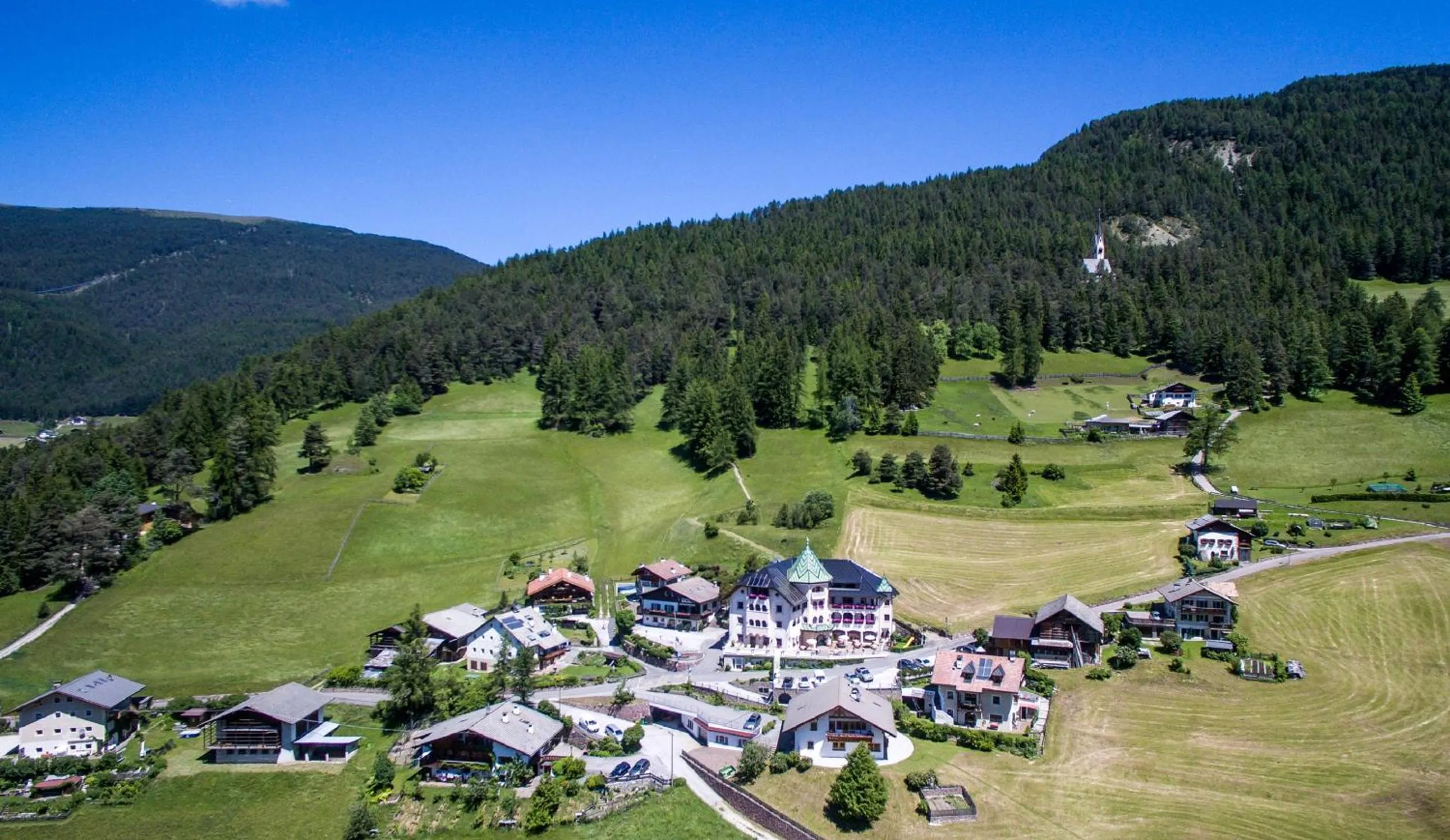 Bird's eye view in Hotel Ansitz Jakoberhof