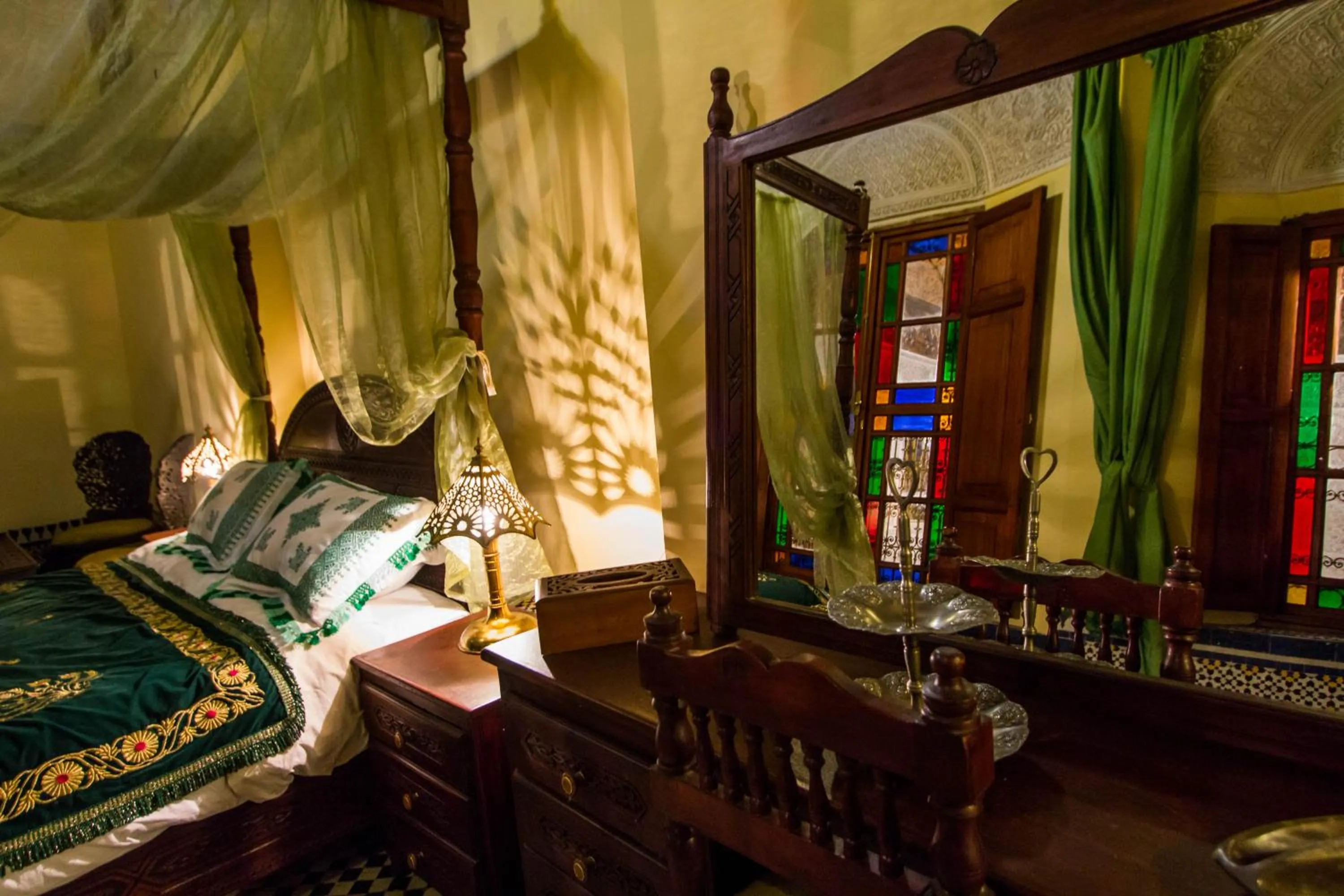 Bedroom, Bed in Riad Ibn Khaldoun