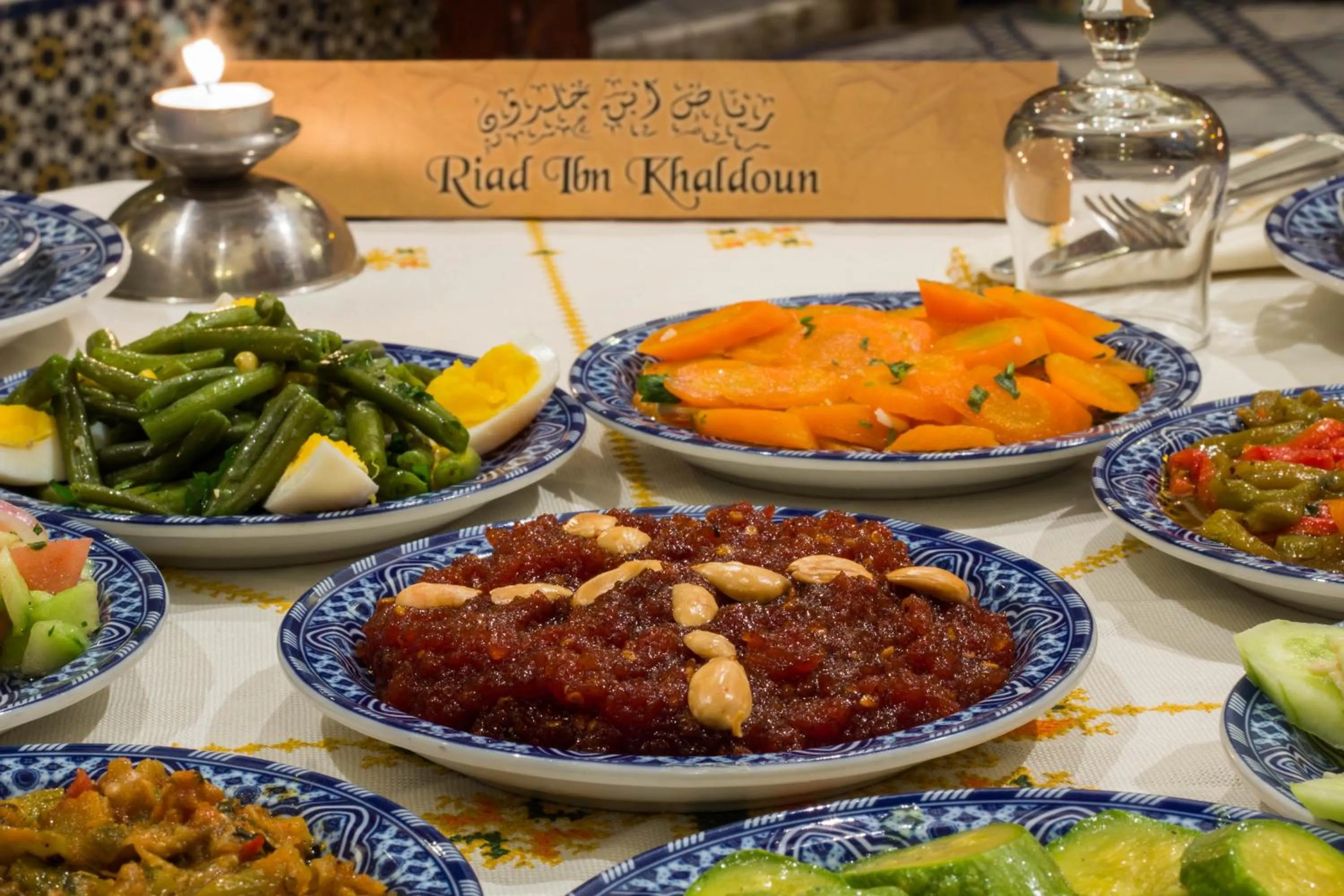 Dinner in Riad Ibn Khaldoun