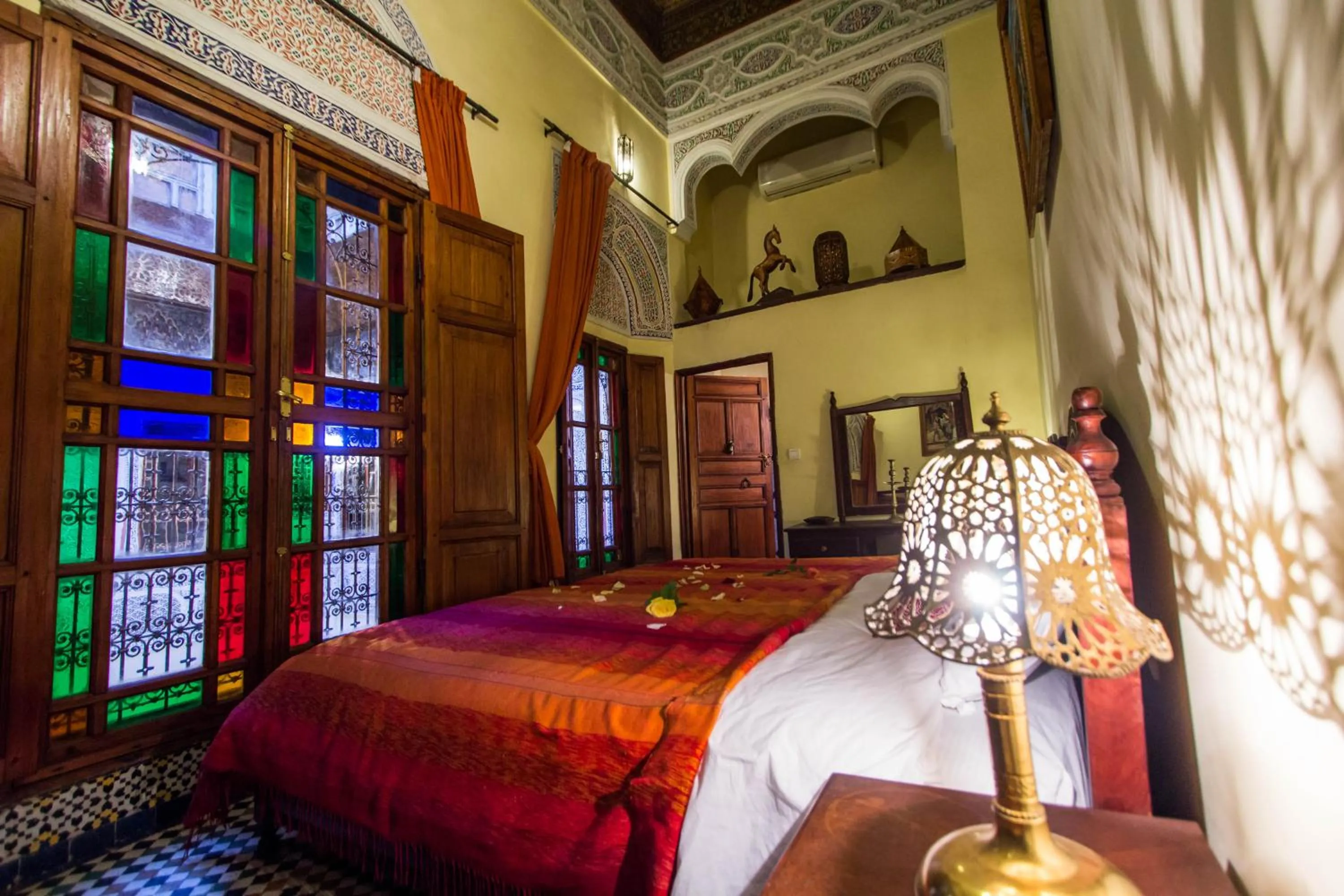 Bedroom, Bed in Riad Ibn Khaldoun
