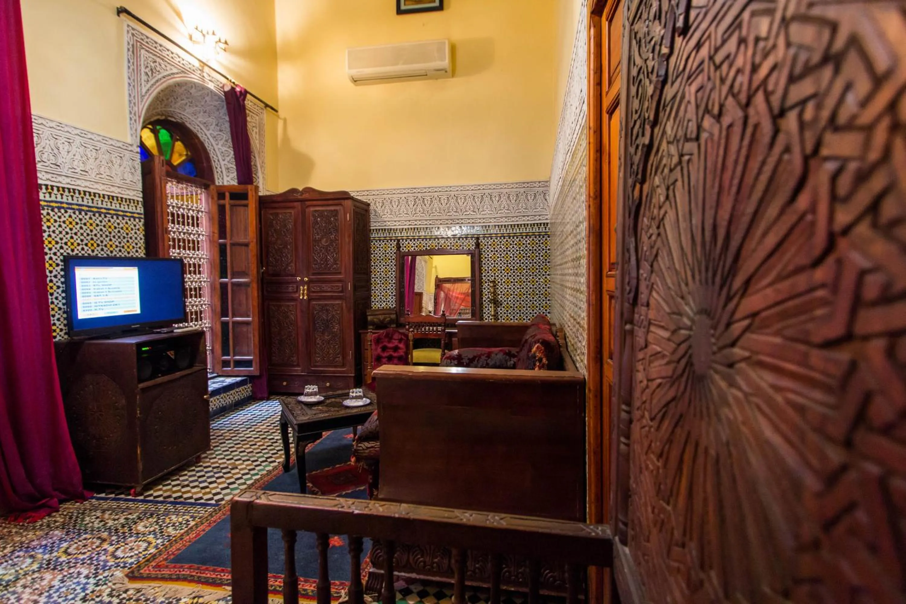 Bedroom in Riad Ibn Khaldoun