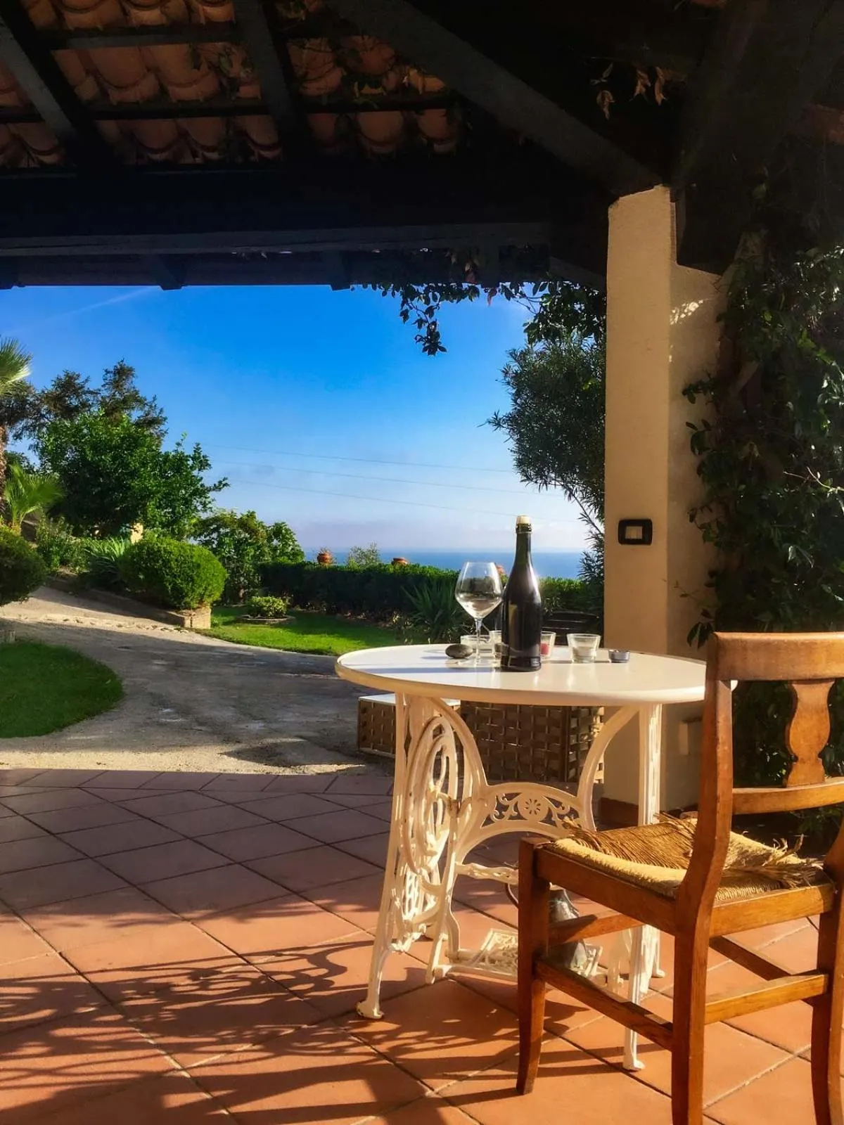 Garden in Il Mirto B&B