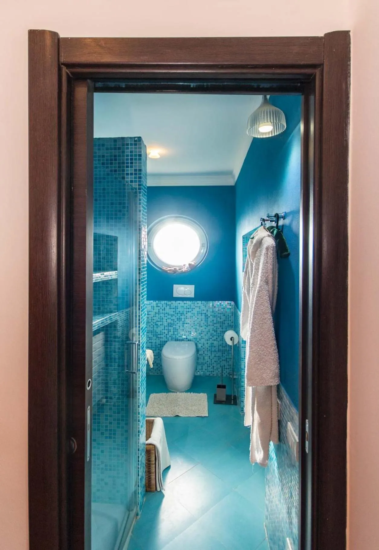 Shower in Il Mirto B&B