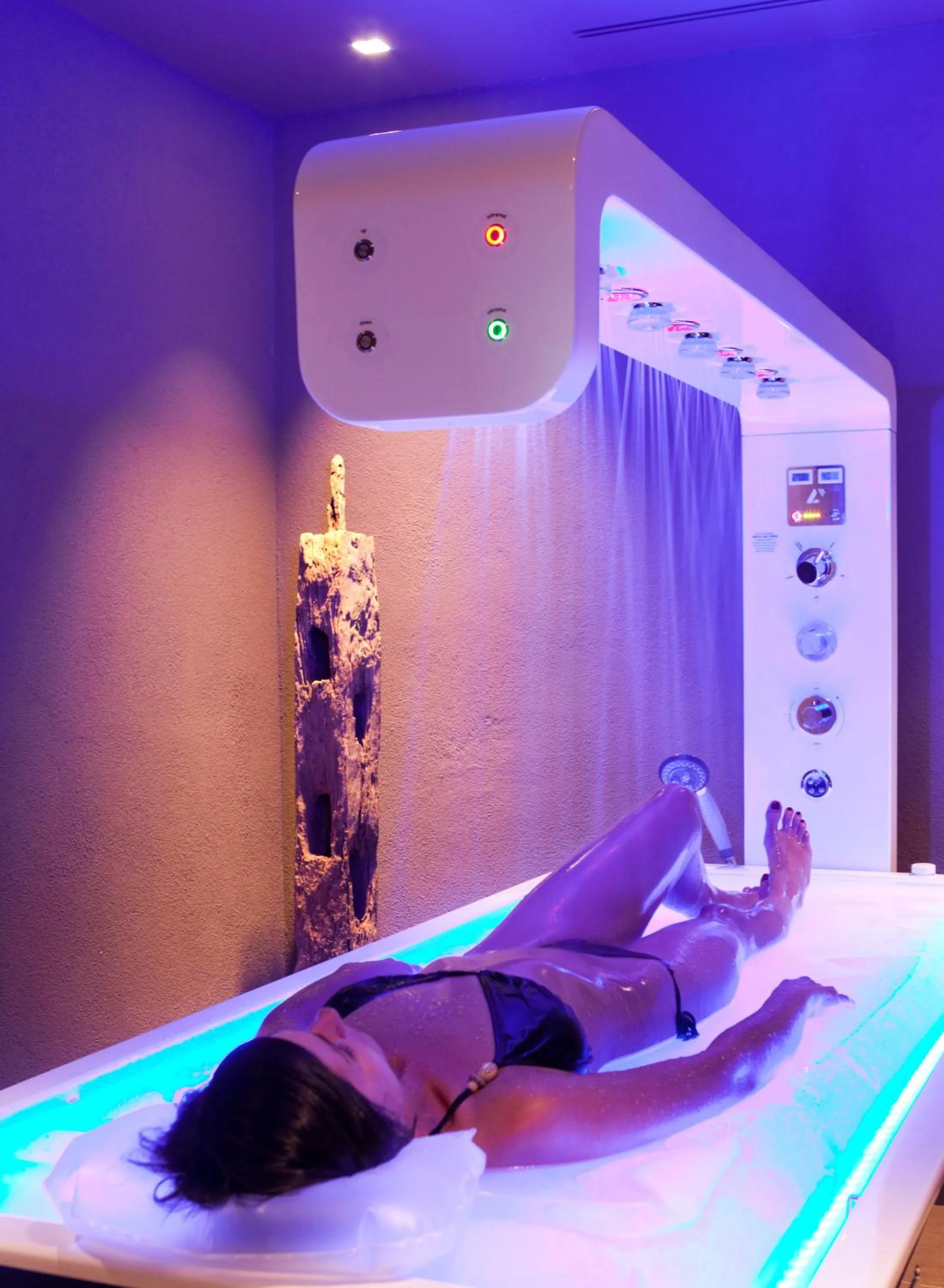 Spa and wellness centre/facilities in Hotel Hermitage Relais & Châteaux