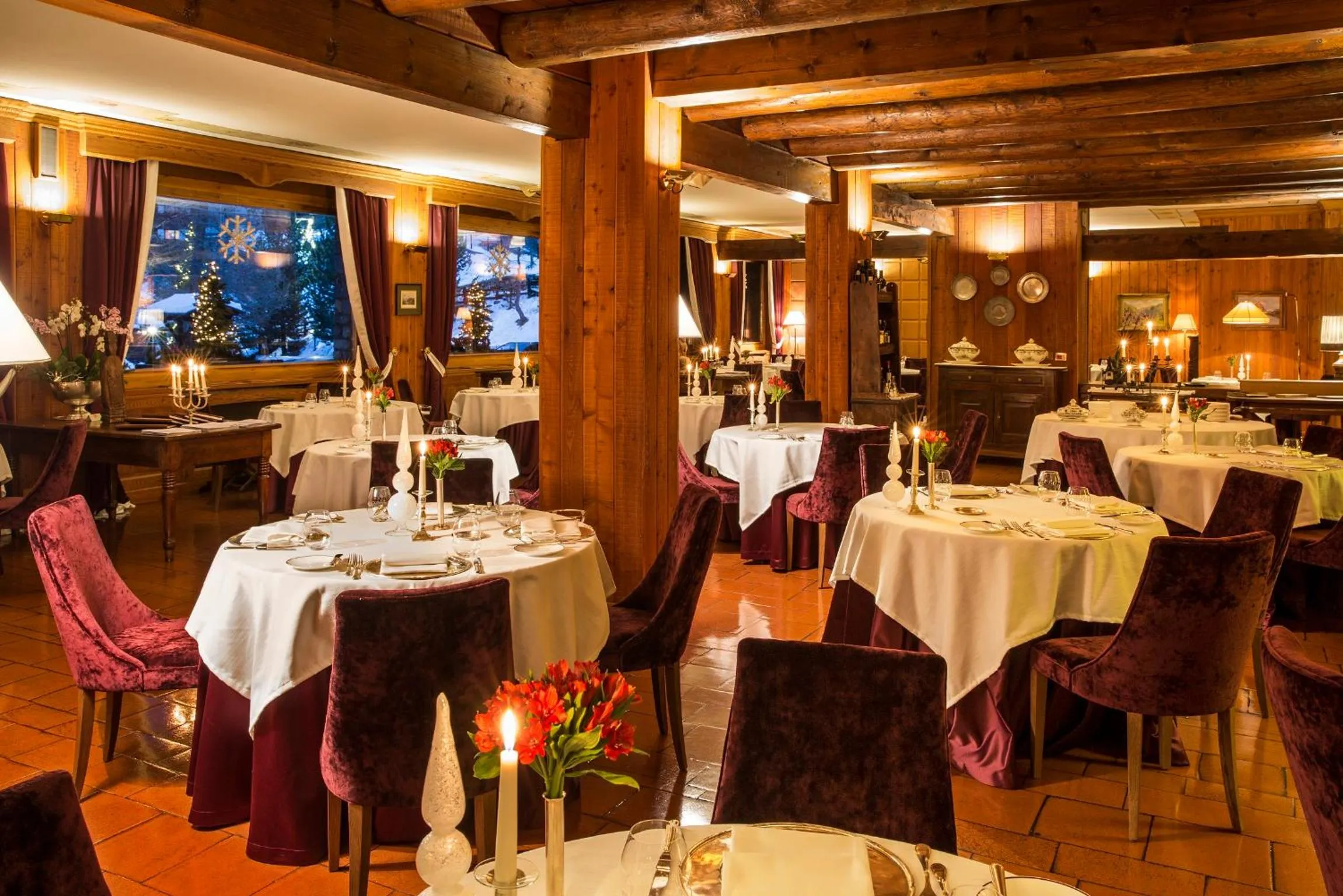 Restaurant/places to eat in Hotel Hermitage Relais & Châteaux