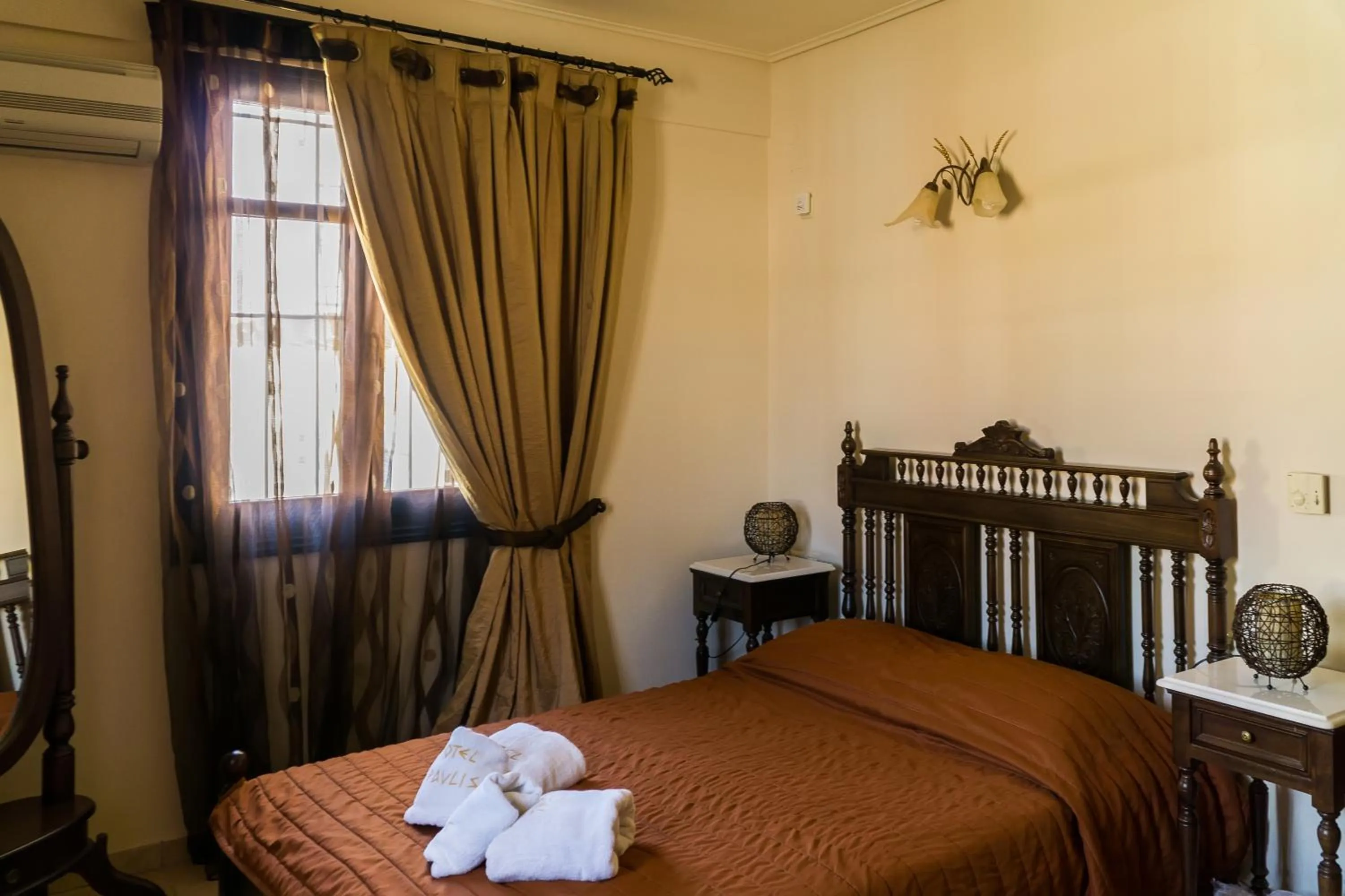 Bed in ''EPAVLIS boutique GALAXIDI''