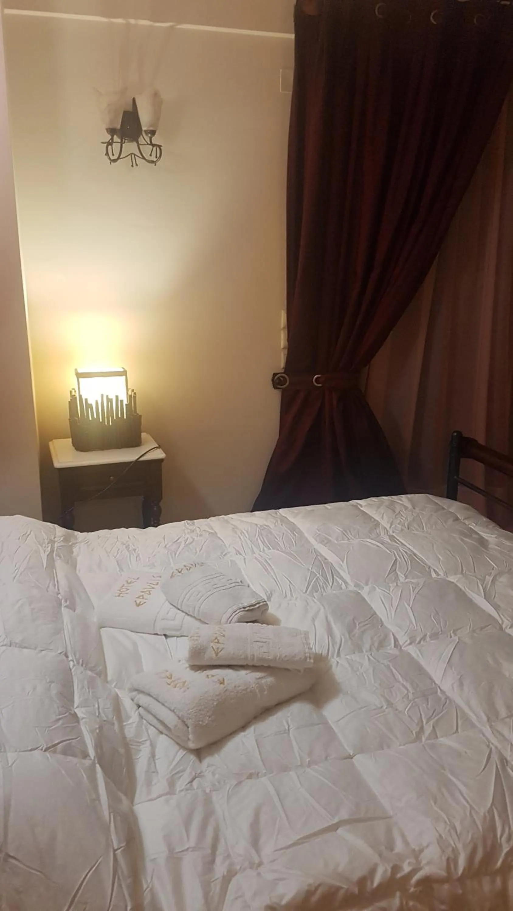 Bed in ''EPAVLIS boutique GALAXIDI''